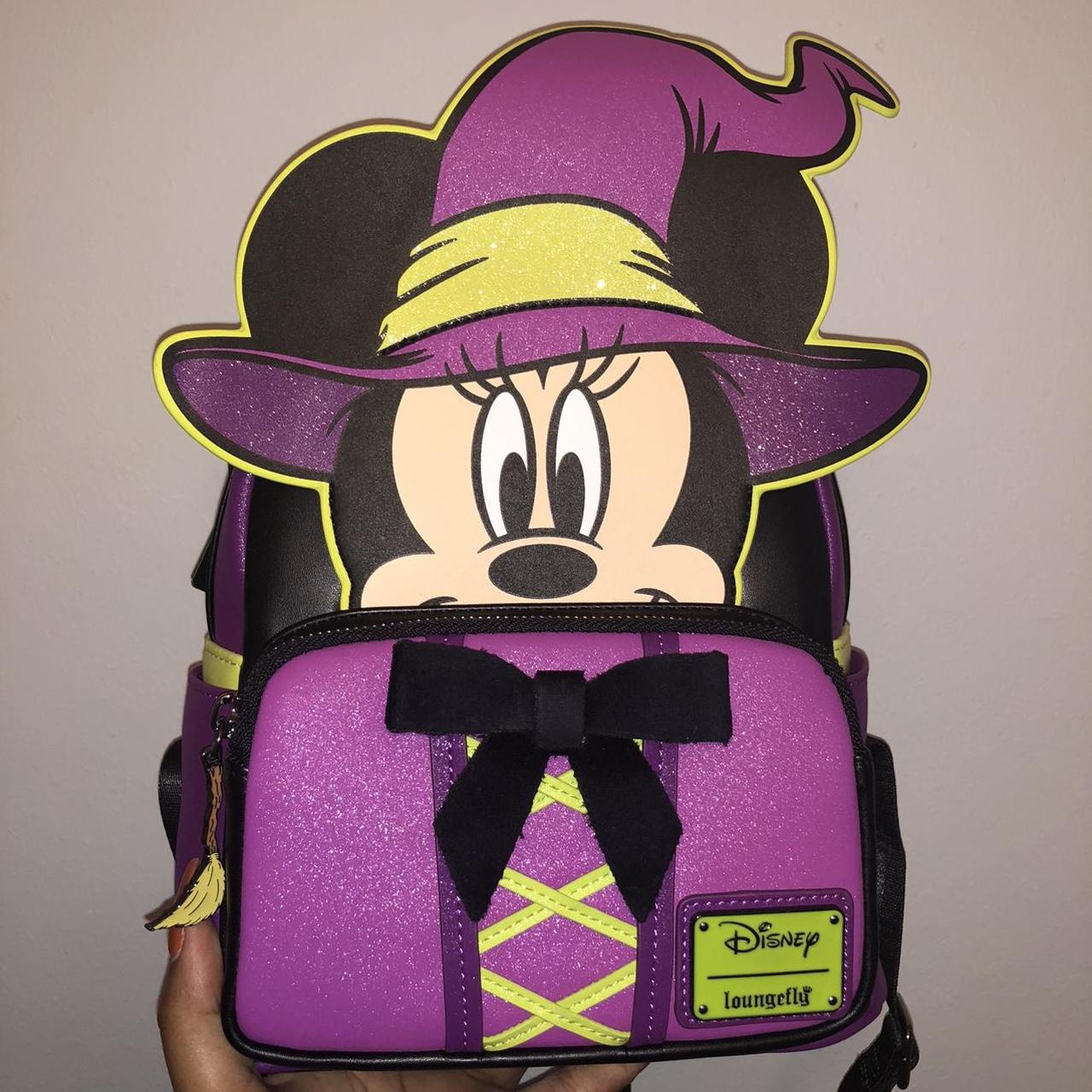 Disney outlets Minnie Witch Loungefly backpack