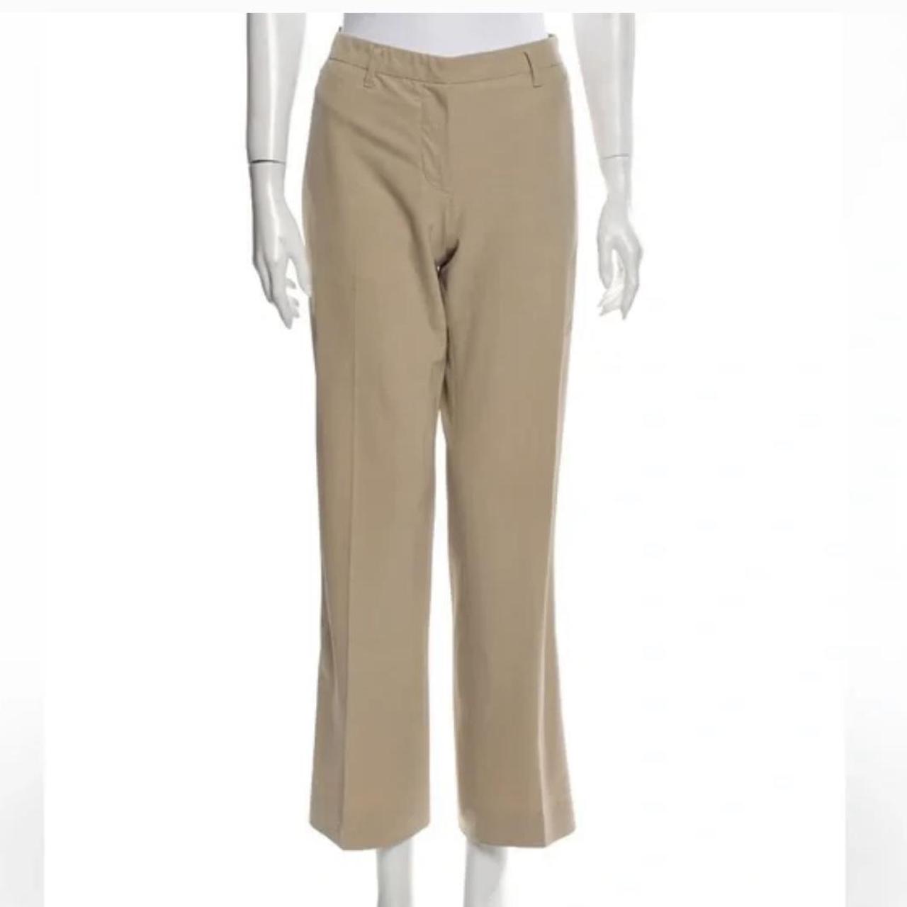 Vintage mid rise Prada wide leg pants Gives me such | Depop