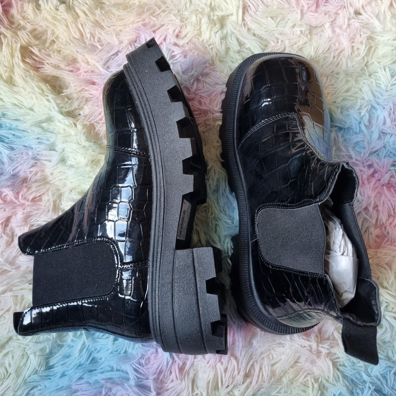 asos crocodile boots