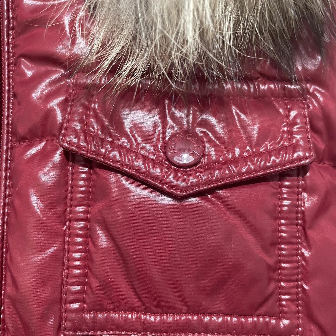 Moncler wine sales red jacket