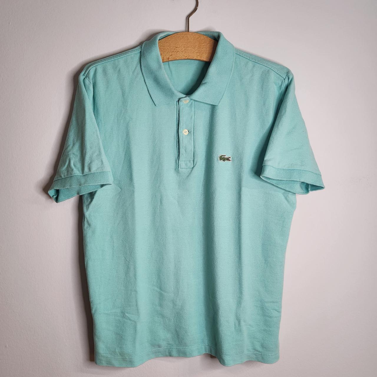 Lacoste 5191L Polo Shirt Kit Jersey Top Tee Green. Depop