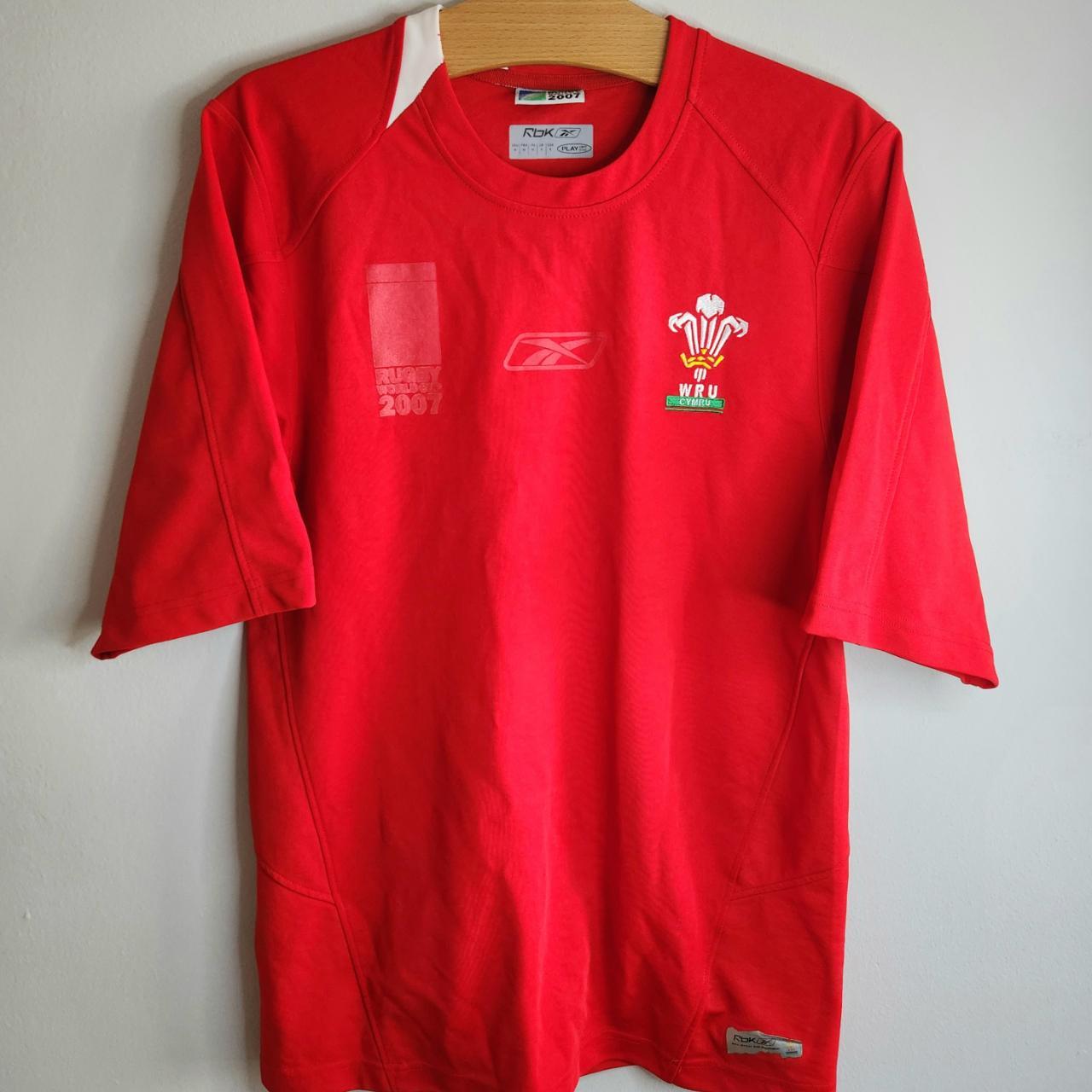 ラグビー2007 World Cup ウェールズ　ユニフォーム ラグビー2007 World Cup ウェールズ ユニフォーム