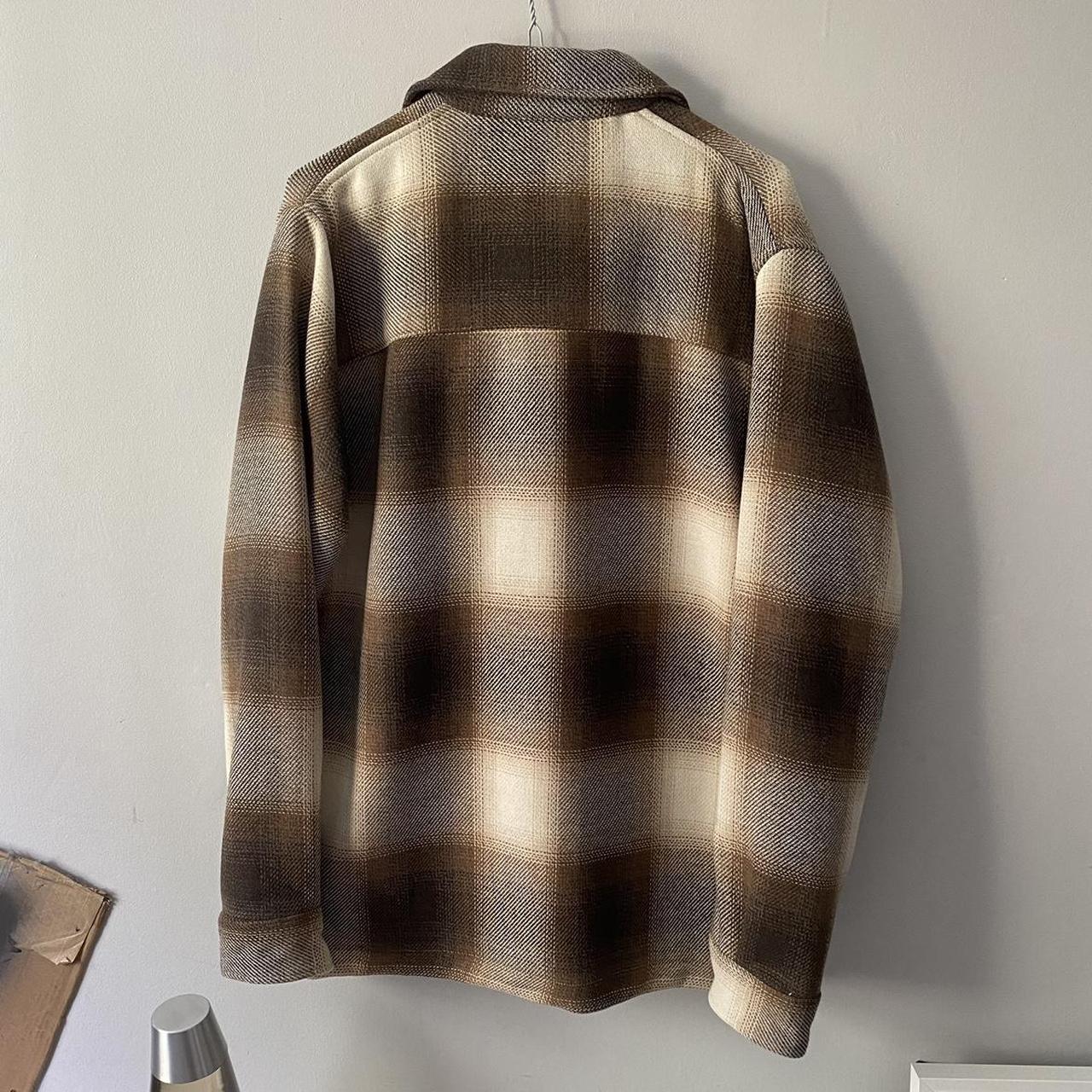 Men’s Zara jacket Flannel jacket Plaid... Depop