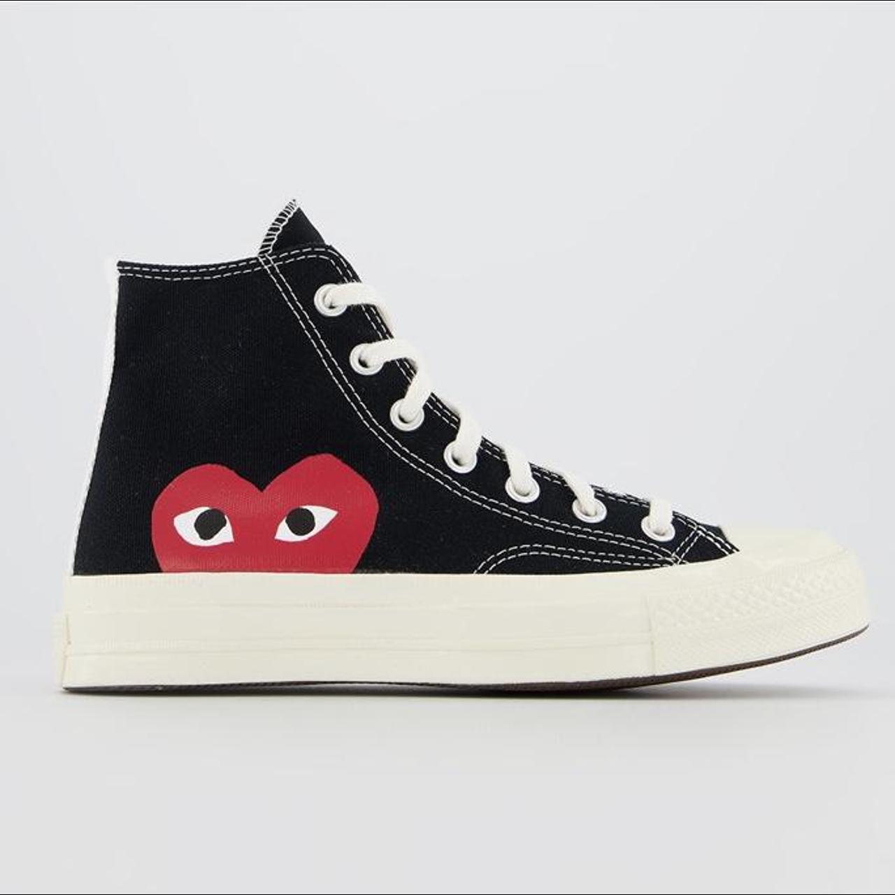 CONVERSE CHUCK TAYLOR 70S X PLAY CDG TRAINERS Never... - Depop