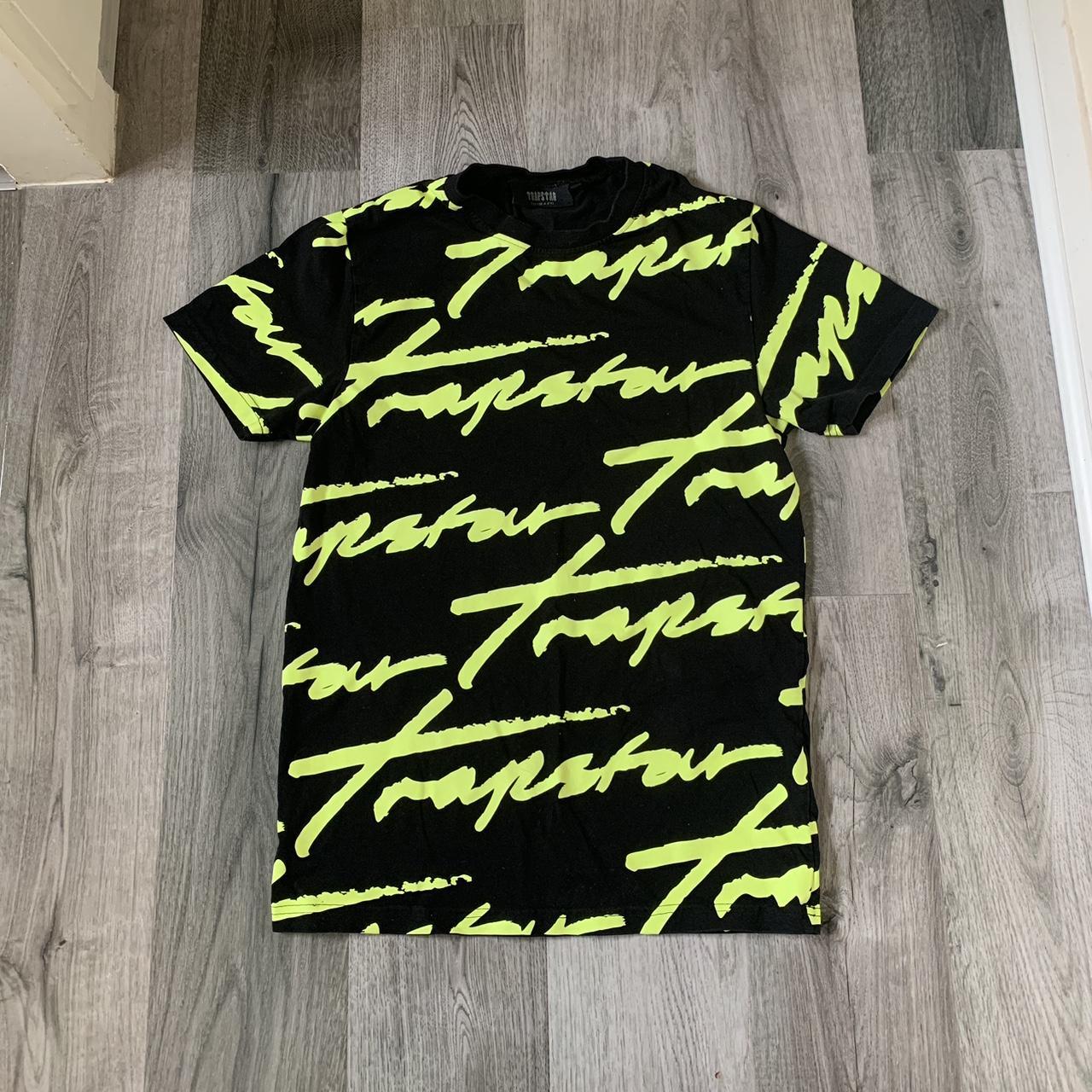 trapstar neon t shirt