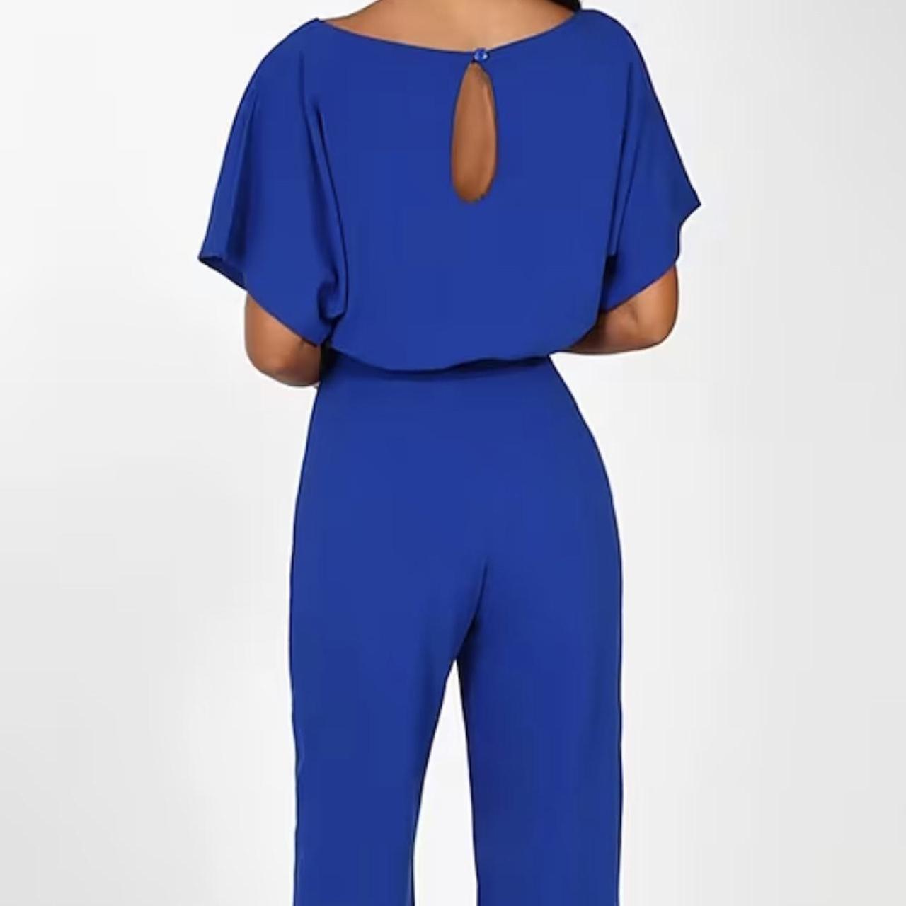 Women's Blue Jumpsuit | Depop