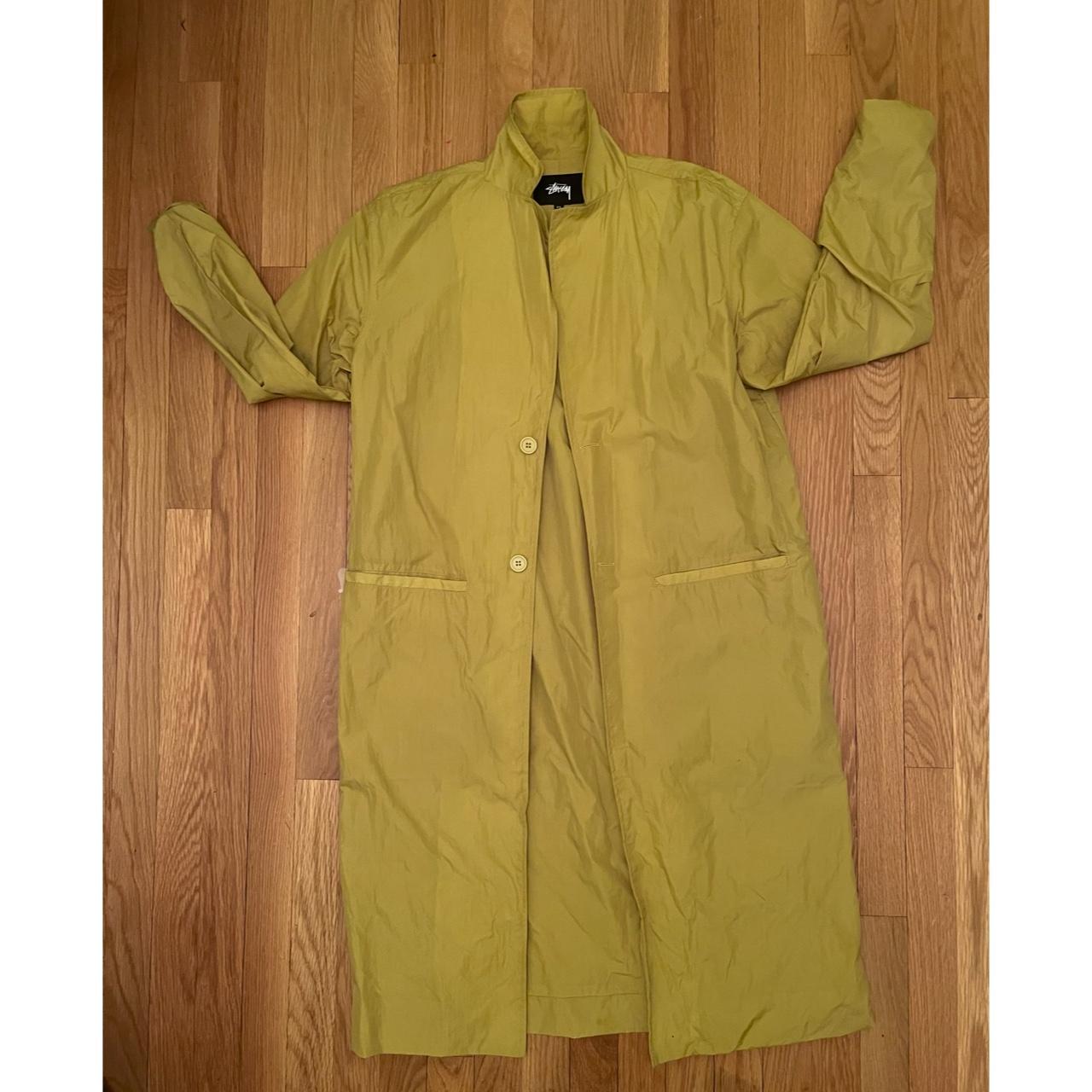Stussy women’s nylon trench. Worn but in great... Depop