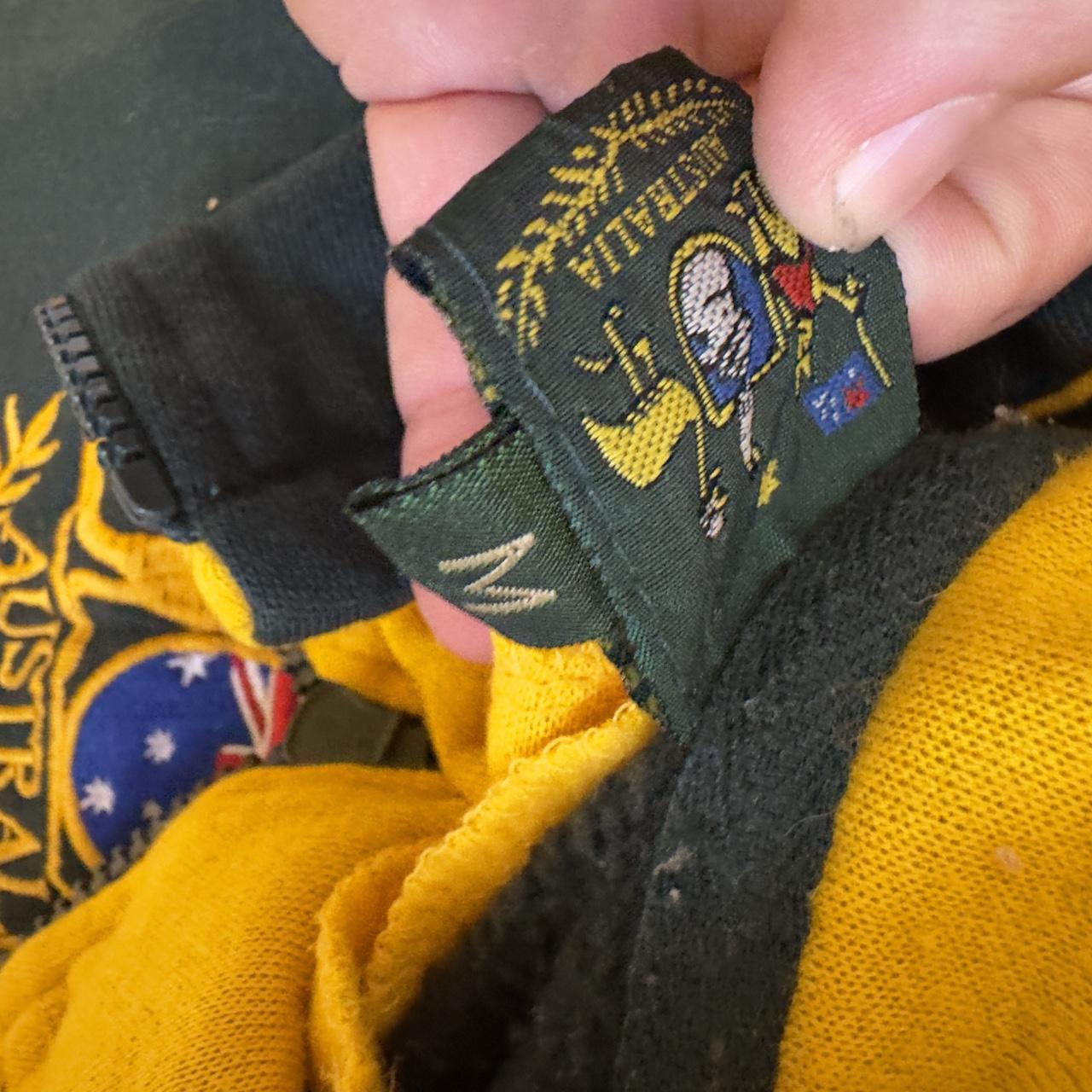 Vintage Austrailia Soccer Kangaroos Quarter Zip... Depop