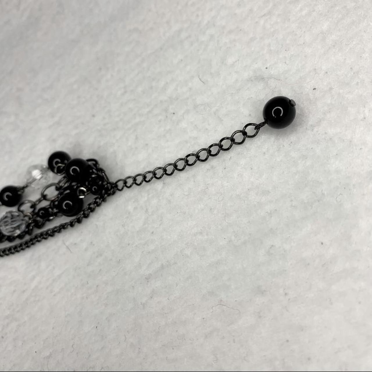 Women's Bracelet - Black – Multi Stranded Chains … - image 4