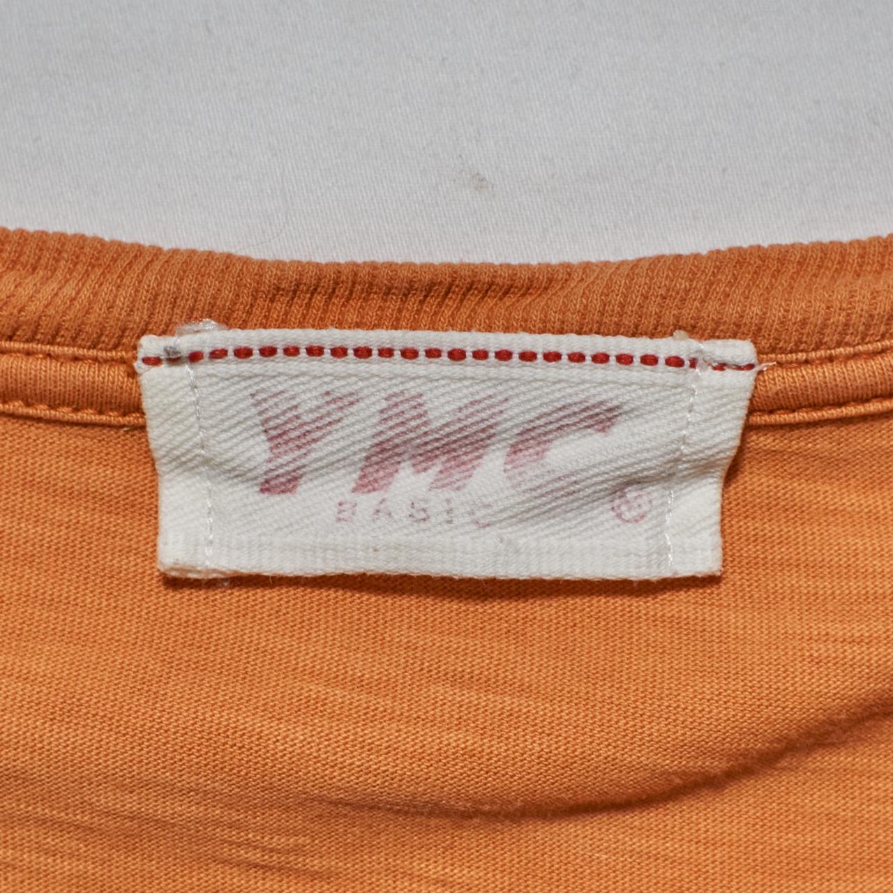 YMC Men's Orange T-shirt | Depop