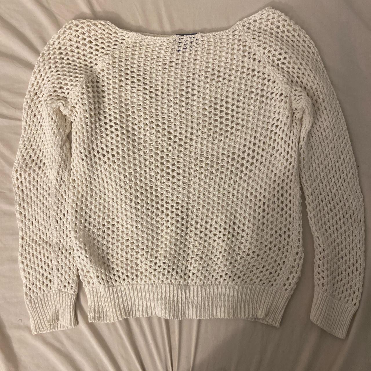 Women's Cream Jumper Depop