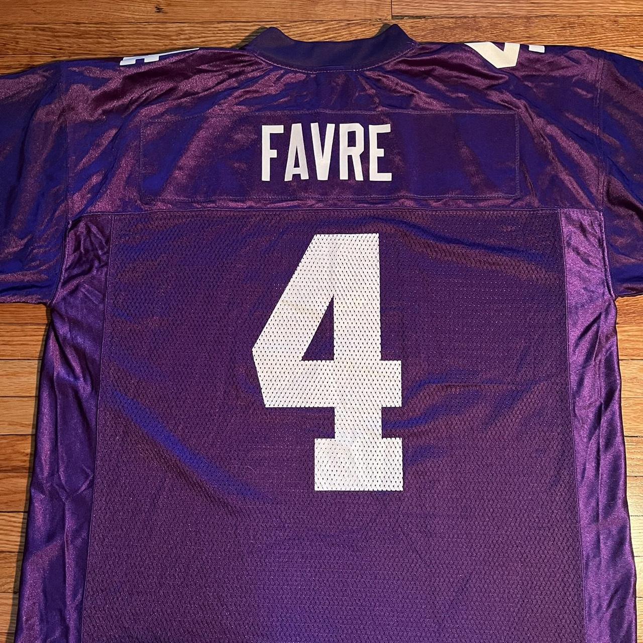 Brett Favre Minnesota Vikings Reebok Men Jersey - Depop