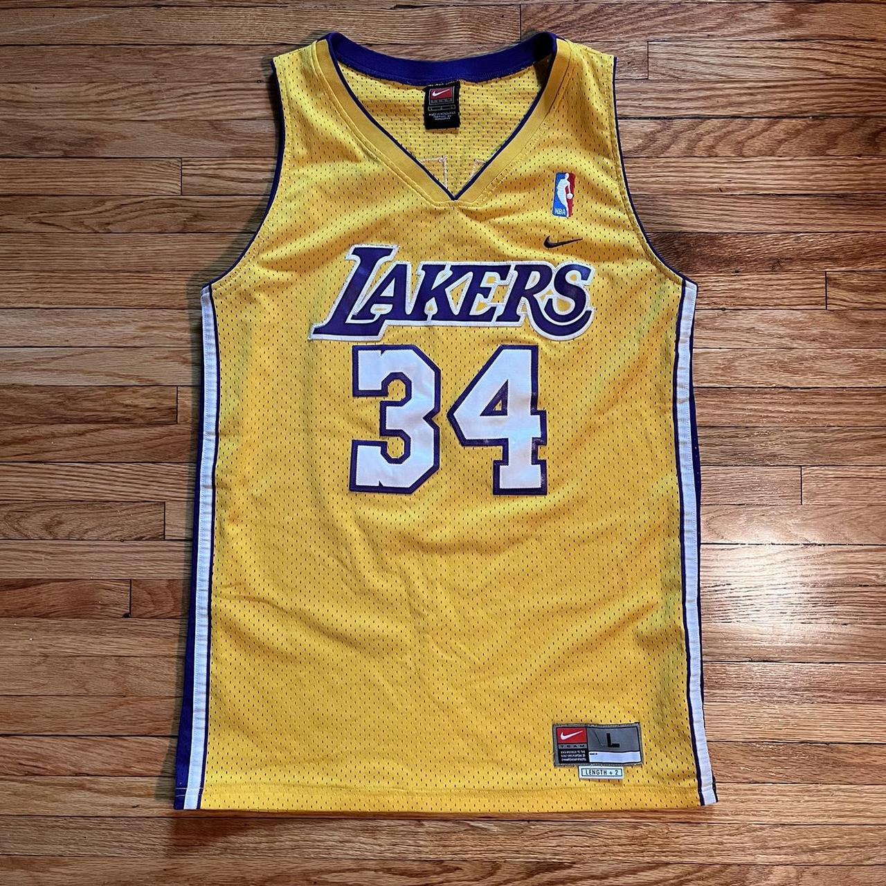 Nike Los Angeles Lakers Shaquille O'Neal jersey. In - Depop