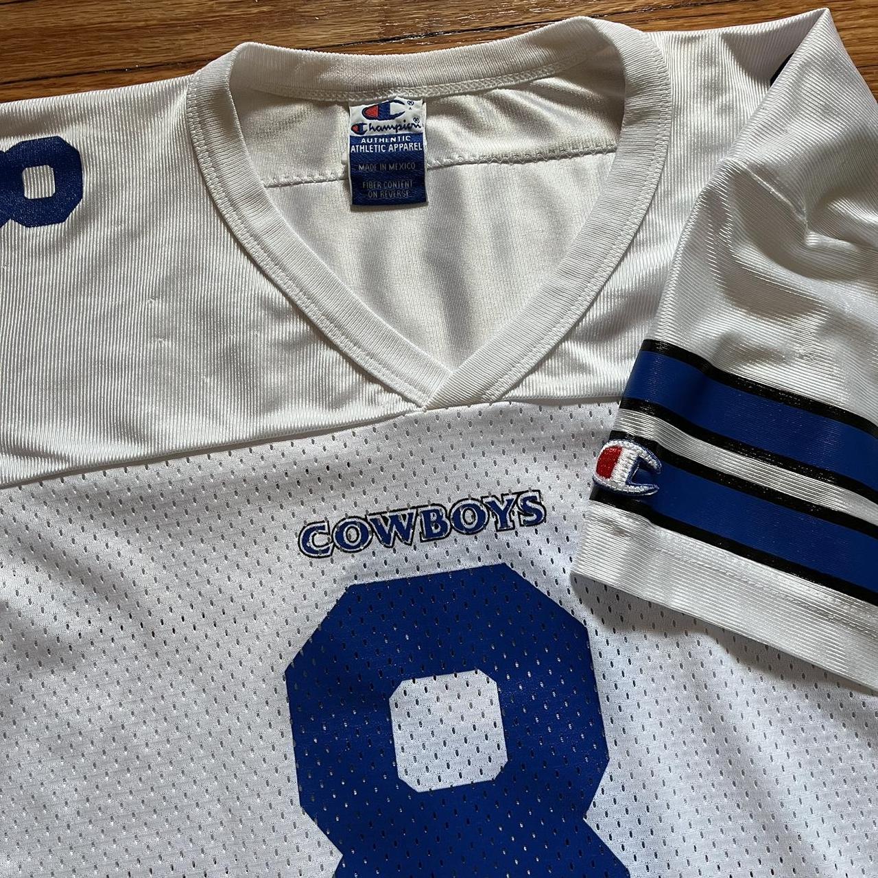 DALLAS COWBOYS JERSEY (TROY AIKMAN) MEDUIM OFFERS - Depop