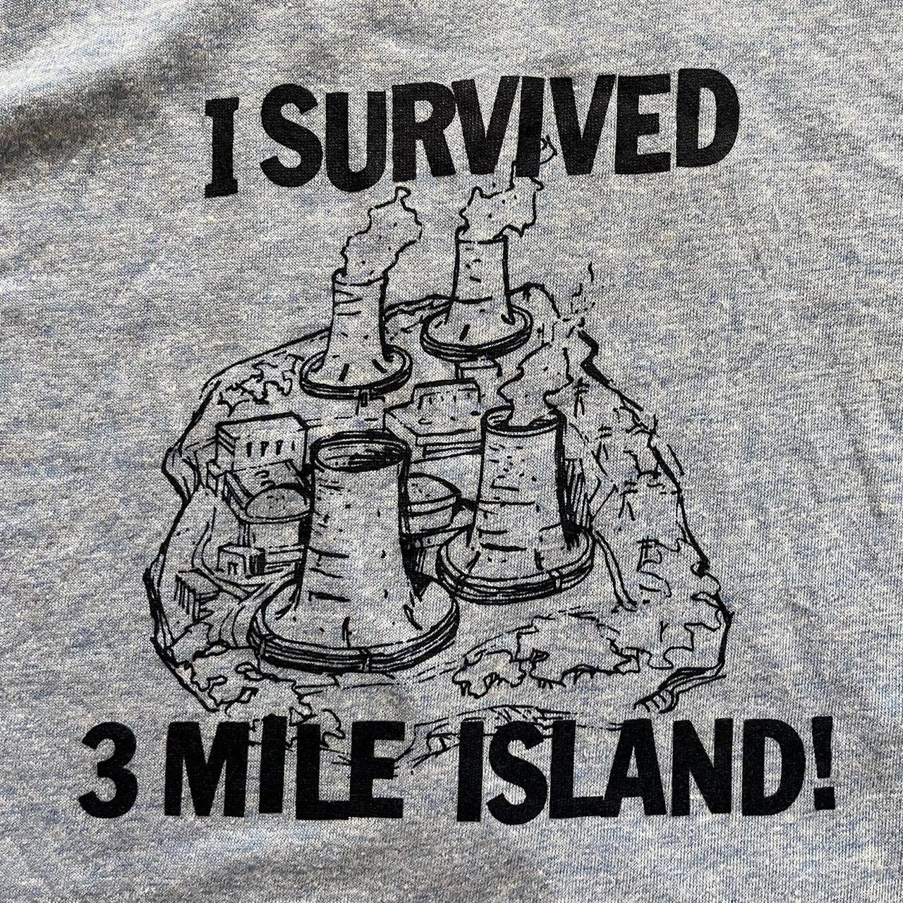 I survived three mile island store t shirt