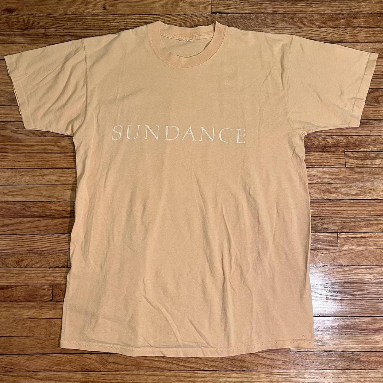 80s/90s vintage Sundance film festival ? shirt... - Depop