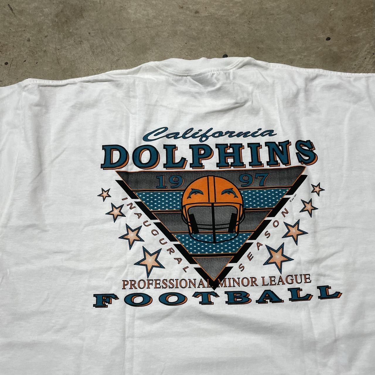 Free shipping Vintage Miami dolphins jersey - Depop