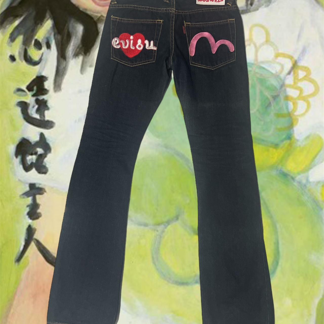Evisu Women's Jeans Depop