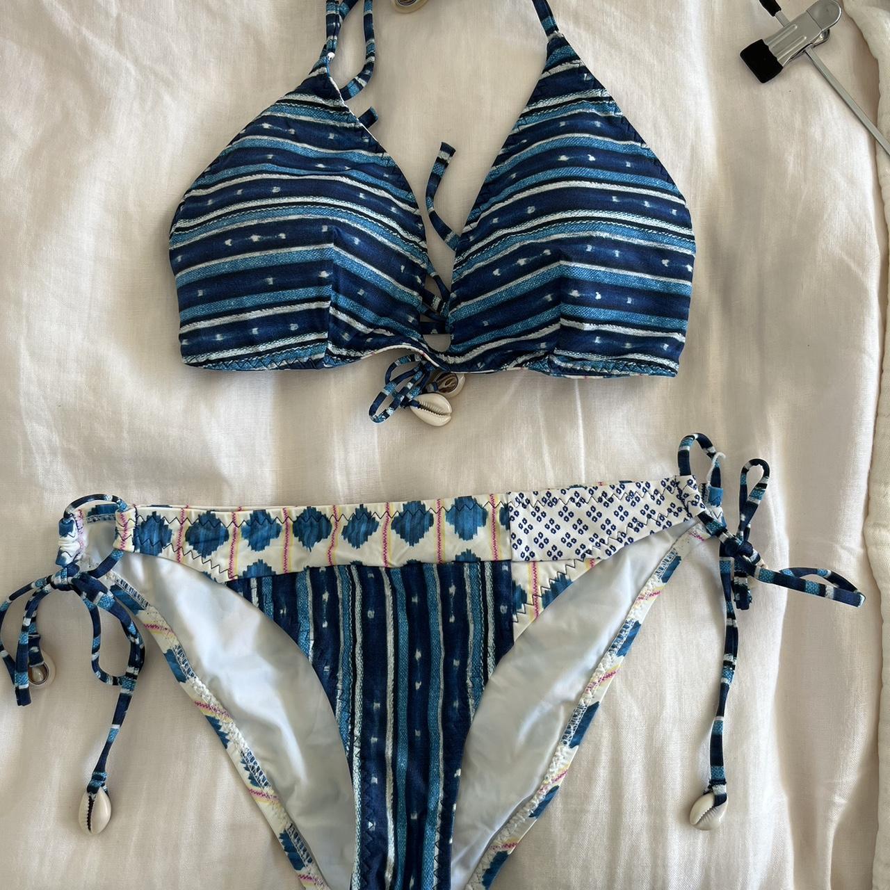 TIGERLILY Bikinis Reversible Top Top Size 14 Depop