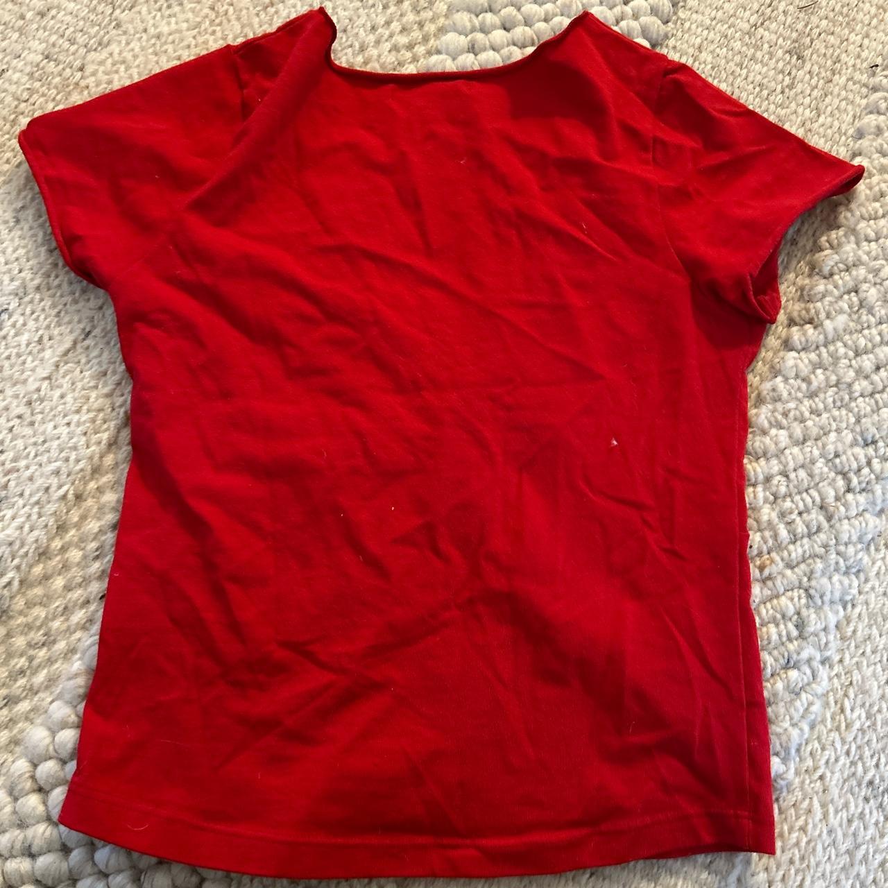 Brandy Melville, red top - Depop