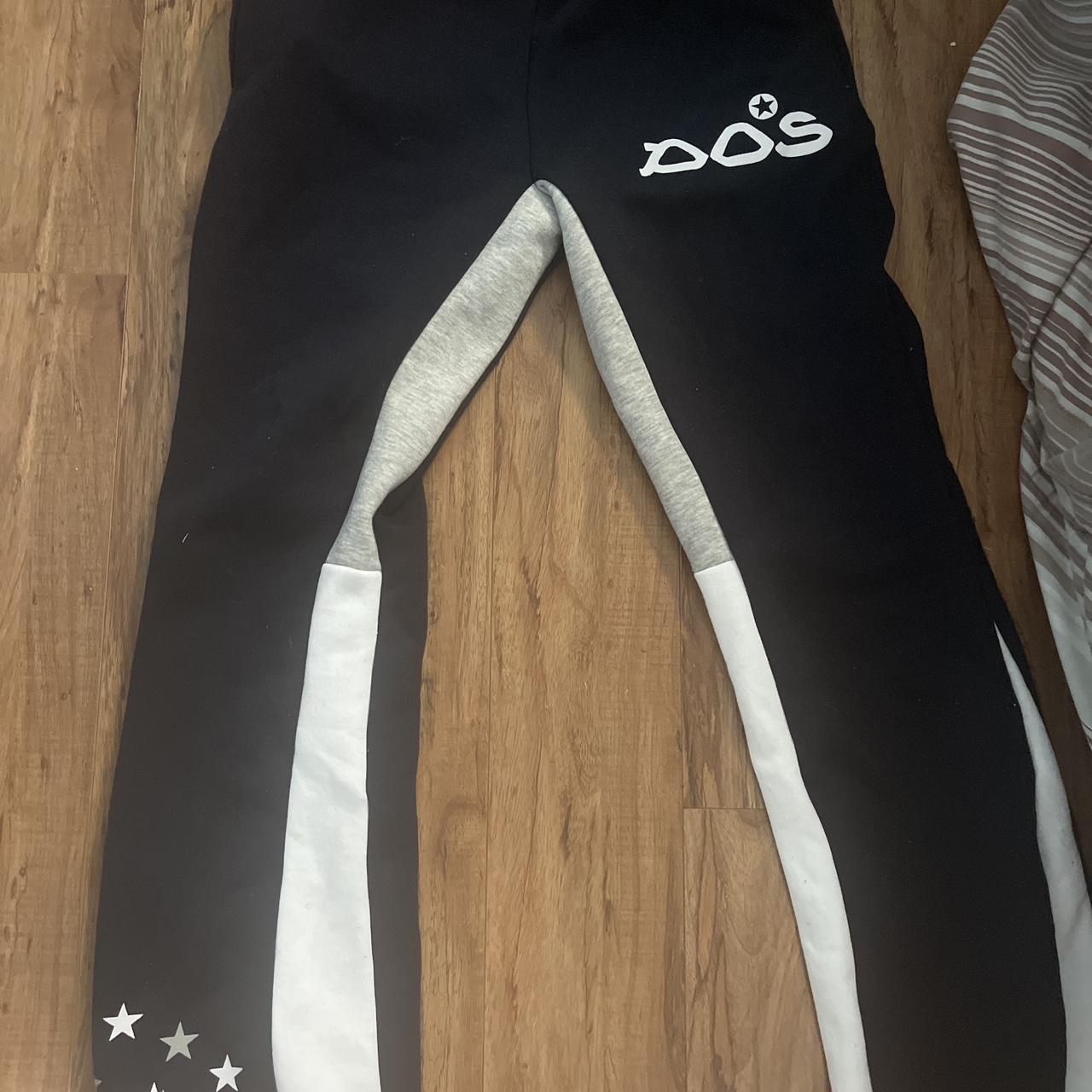 Dos Flare Sweatpants Worn Once Taking… - Depop