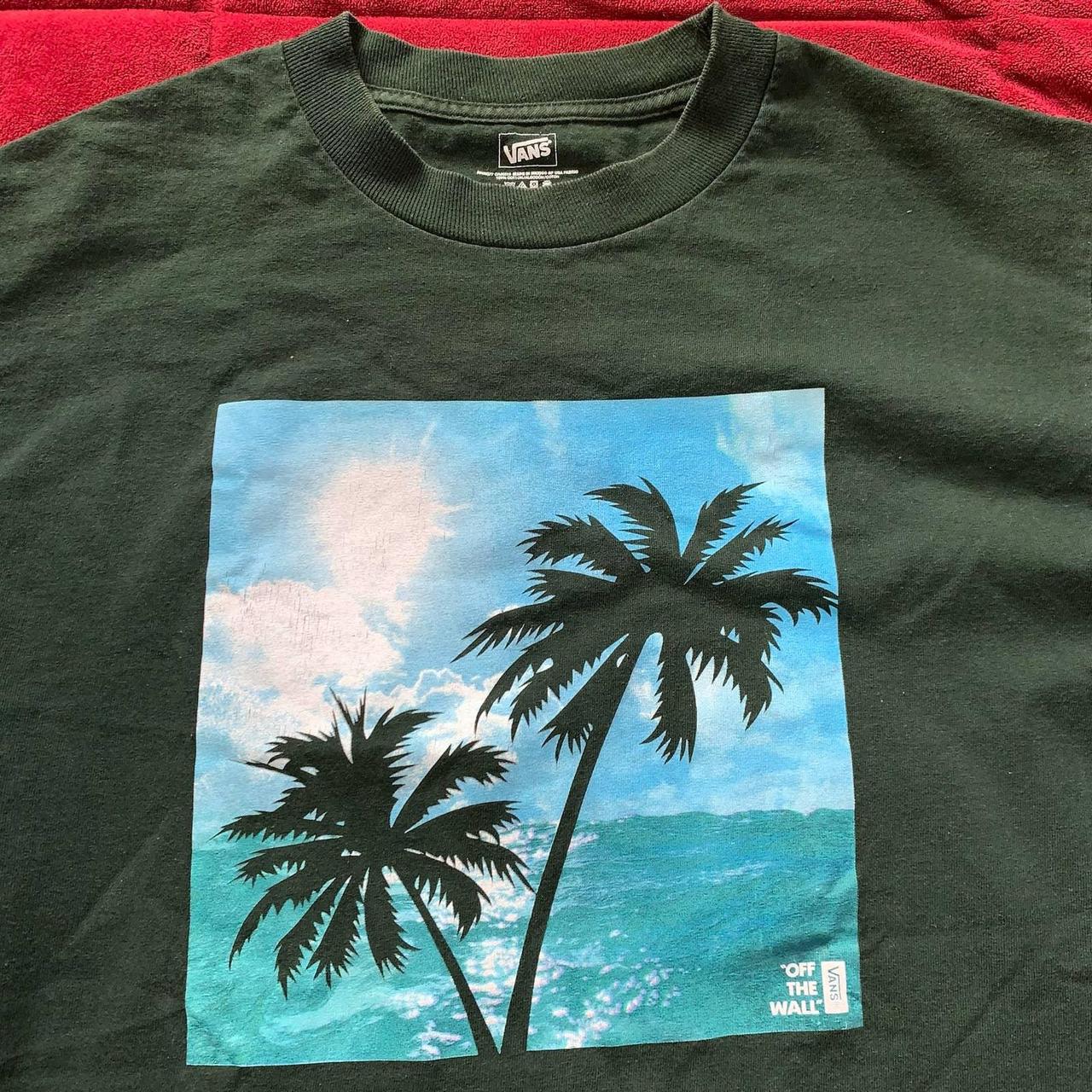 Vans Men's Green T-shirt | Depop