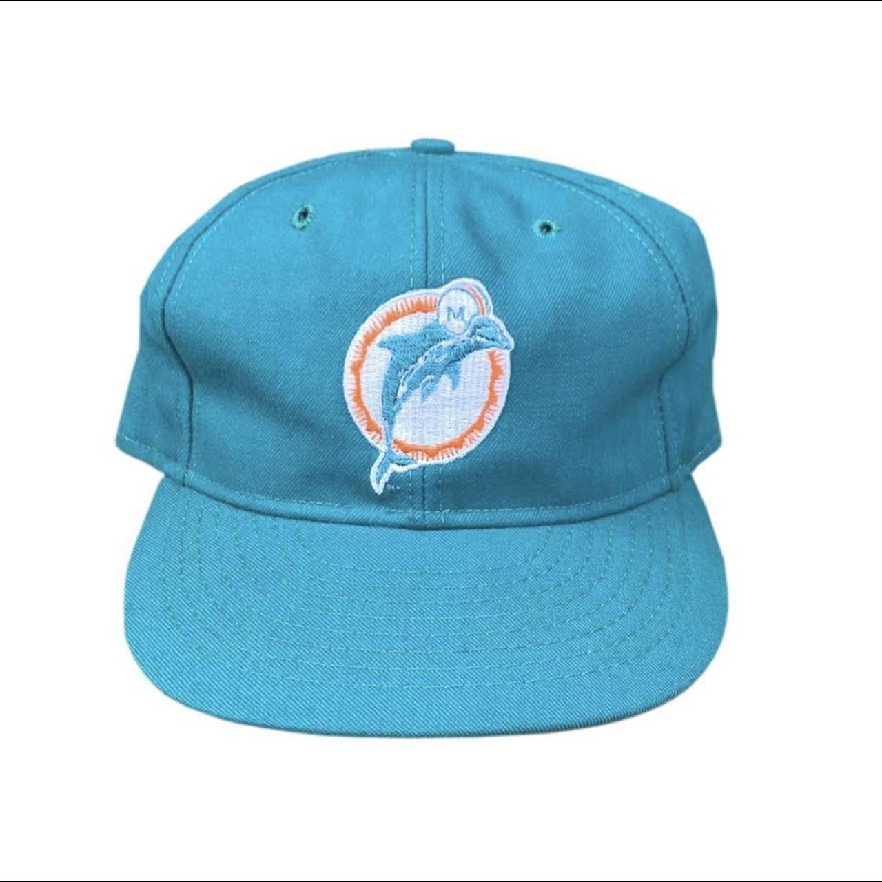 NFL Retro Amcap Miami Dolphins 90s Trucker Hat - Depop