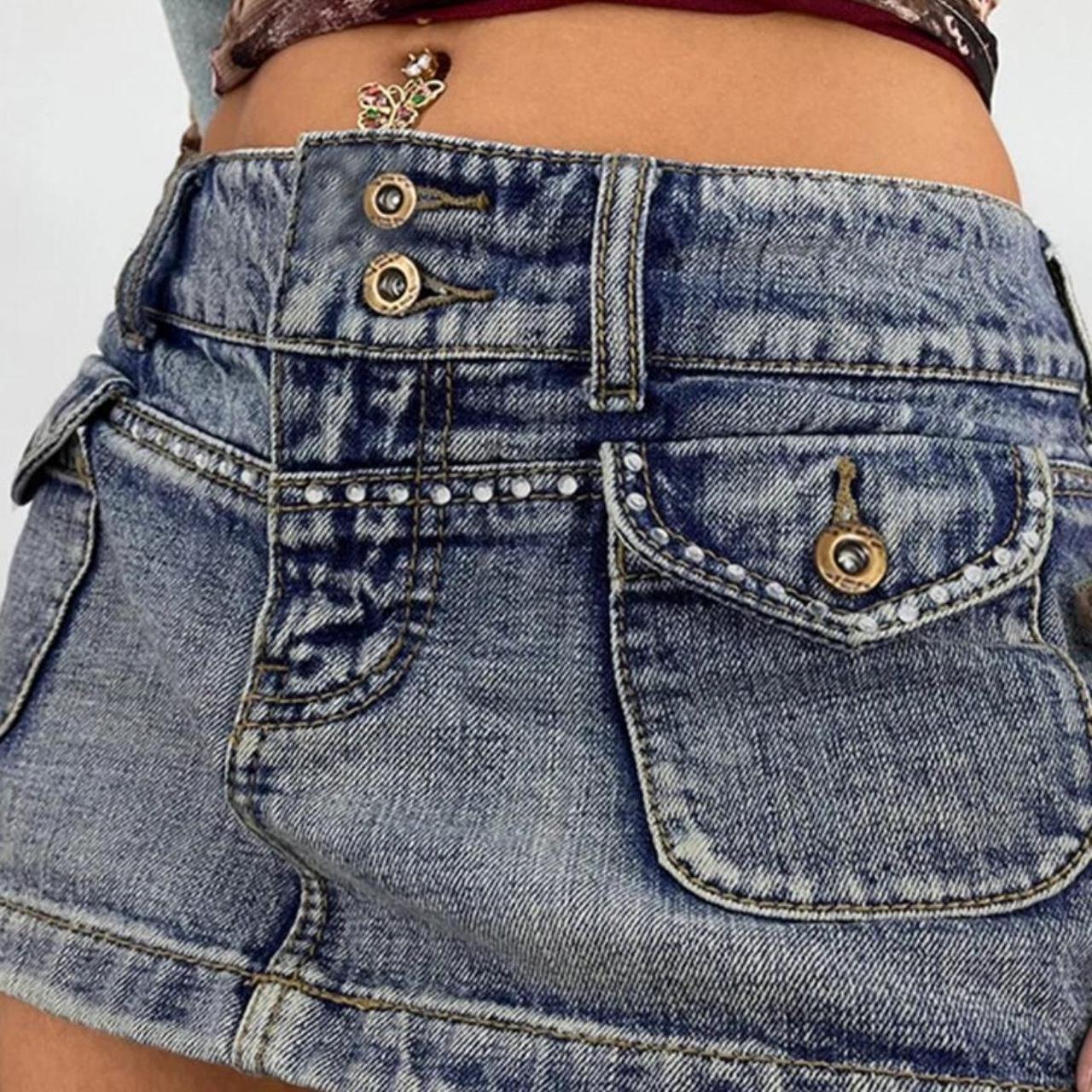 I.AM.GIA Denim skirt 40 💙🖤 Depop