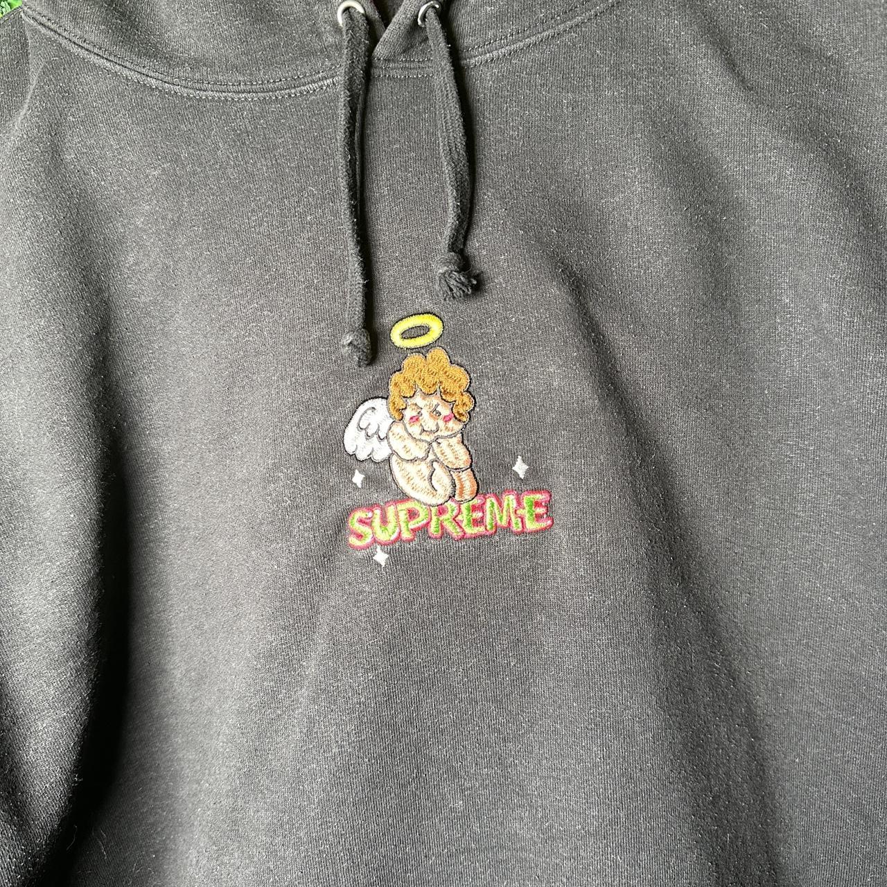 Supreme Angel Hooded Sweatshirt Good condition,... - Depop