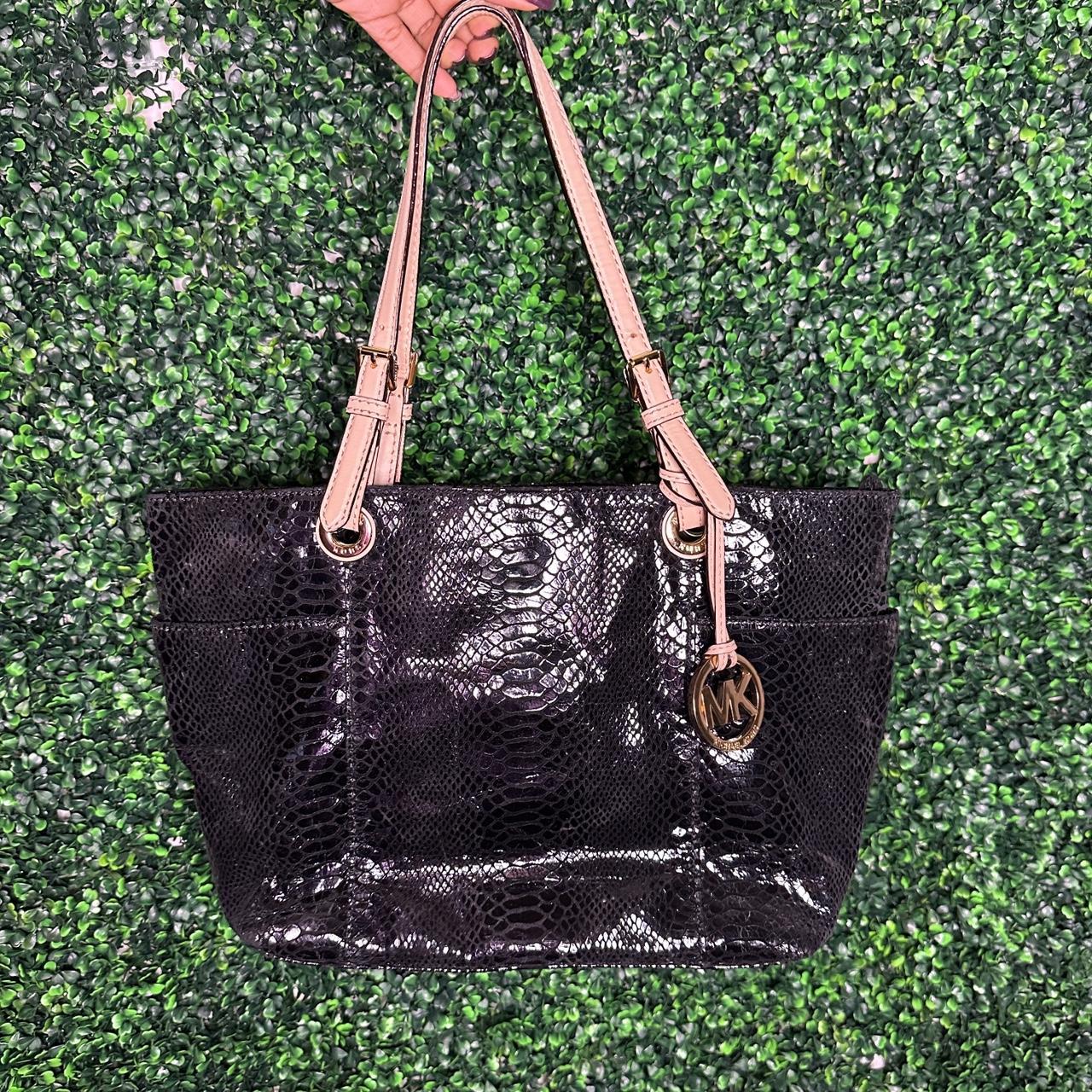 Mercer Large Metallic Leather Tote Bag | Michael Kors