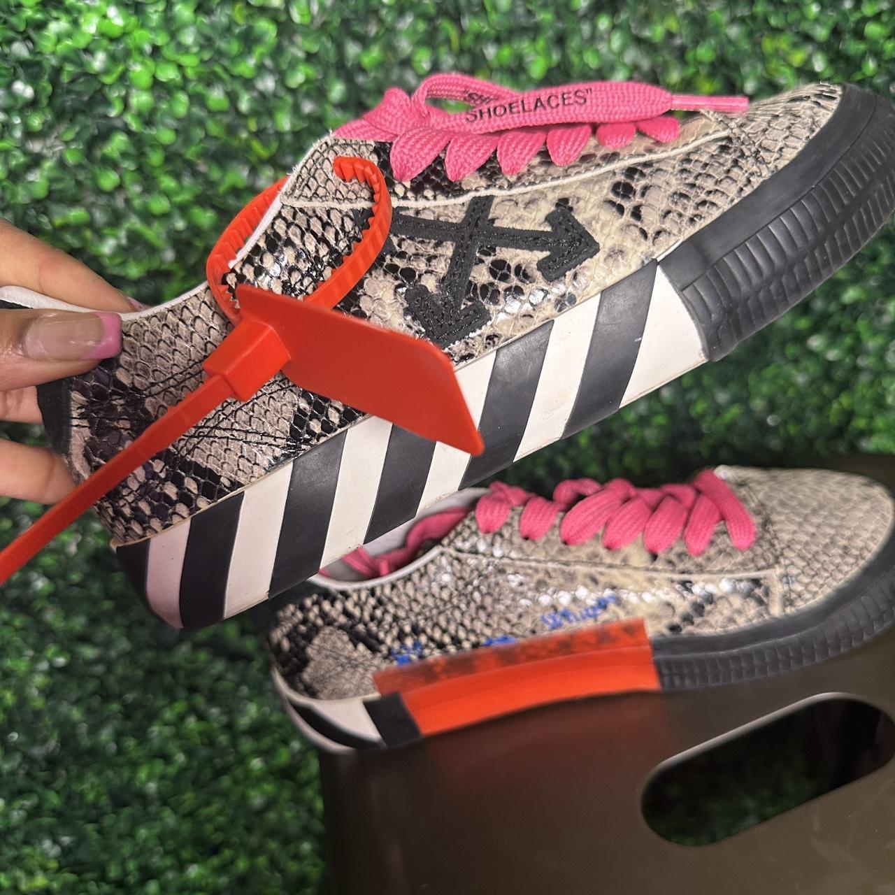 off white snake sneakers