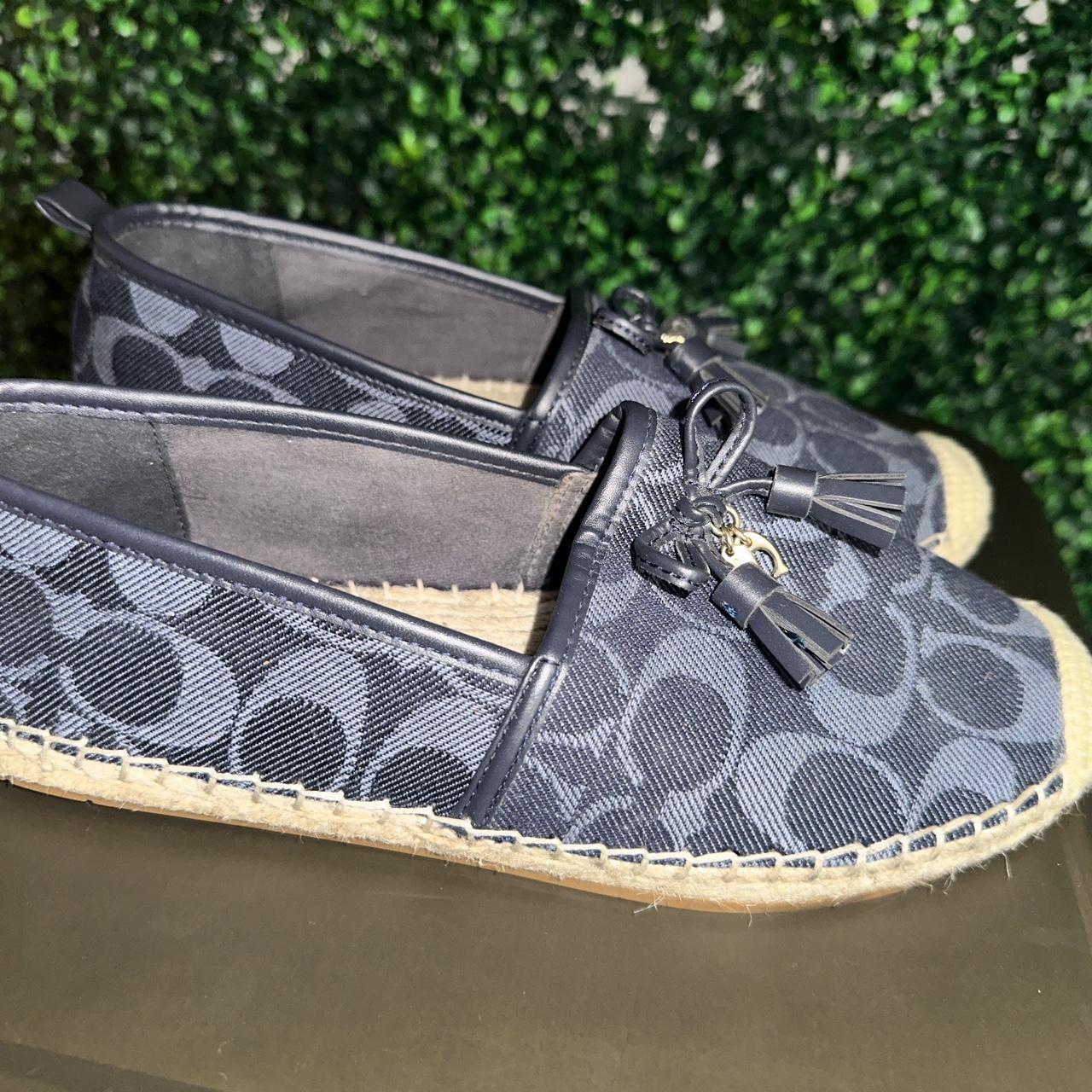 Coach Loafers blue denim in good condition Depop