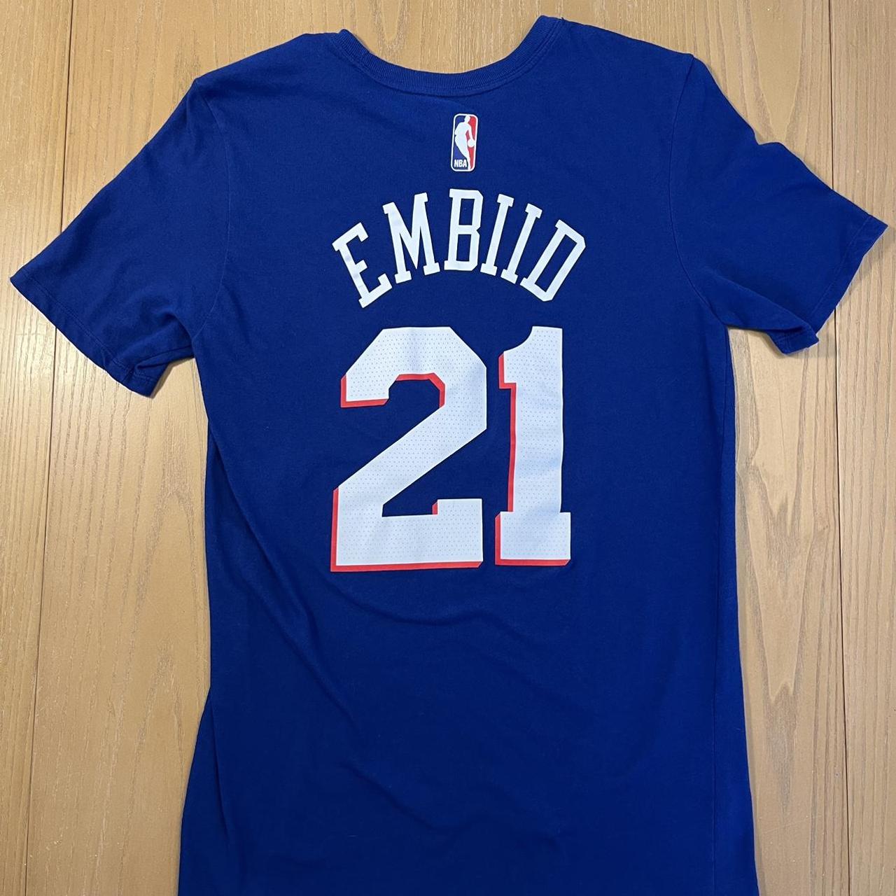 Philadelphia 76ers Joel Embiid basketball jersey. - Depop