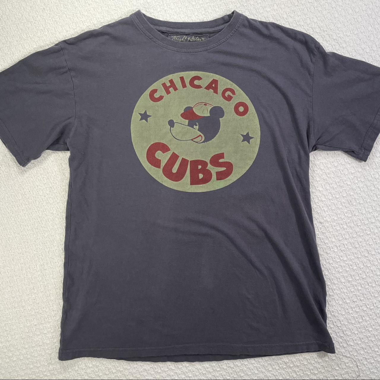 Wright & Ditson, Shirts, Chicago Cubs Tee Grey Xxl