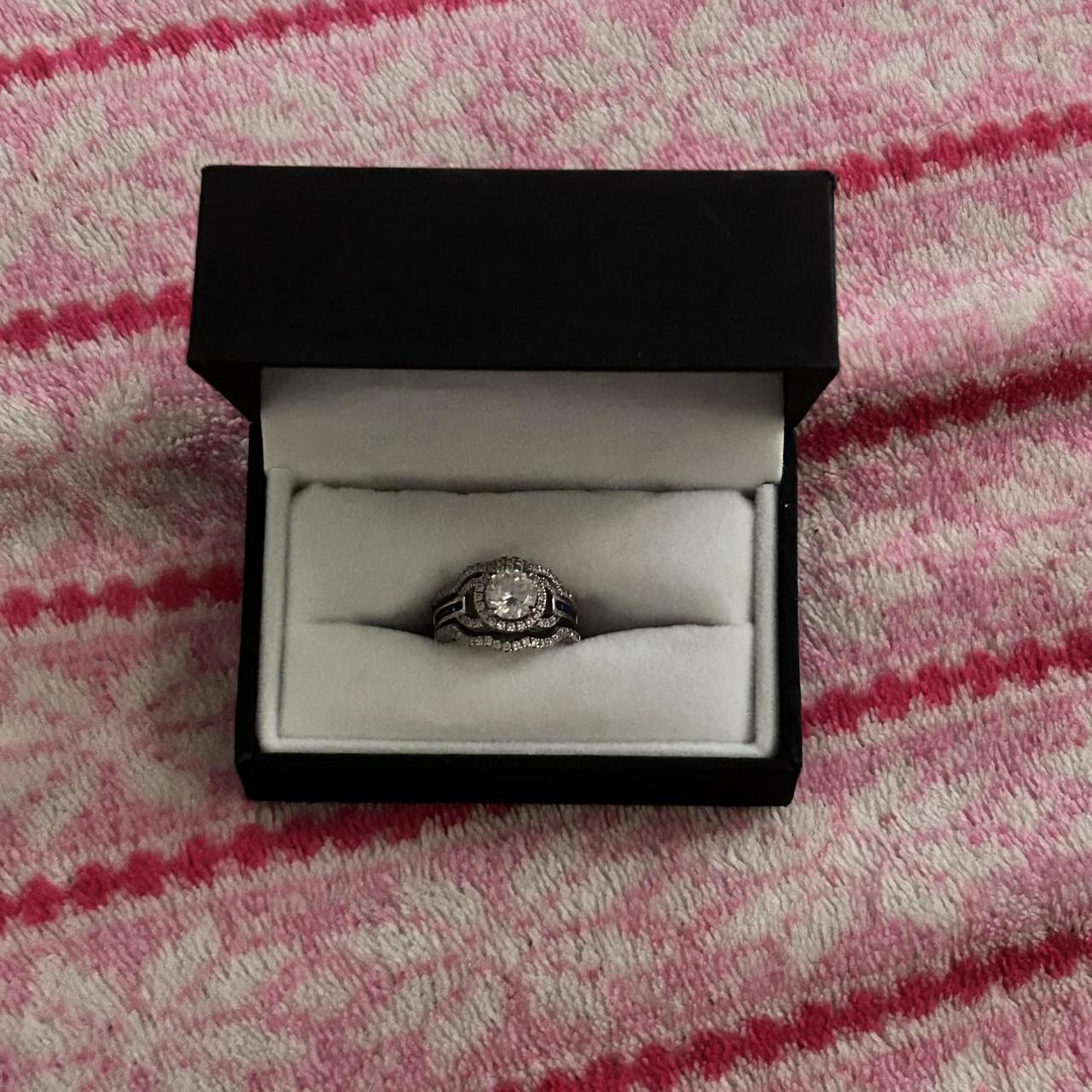 Women's Ring - Silver – 3 silver stackable ring s… - image 3