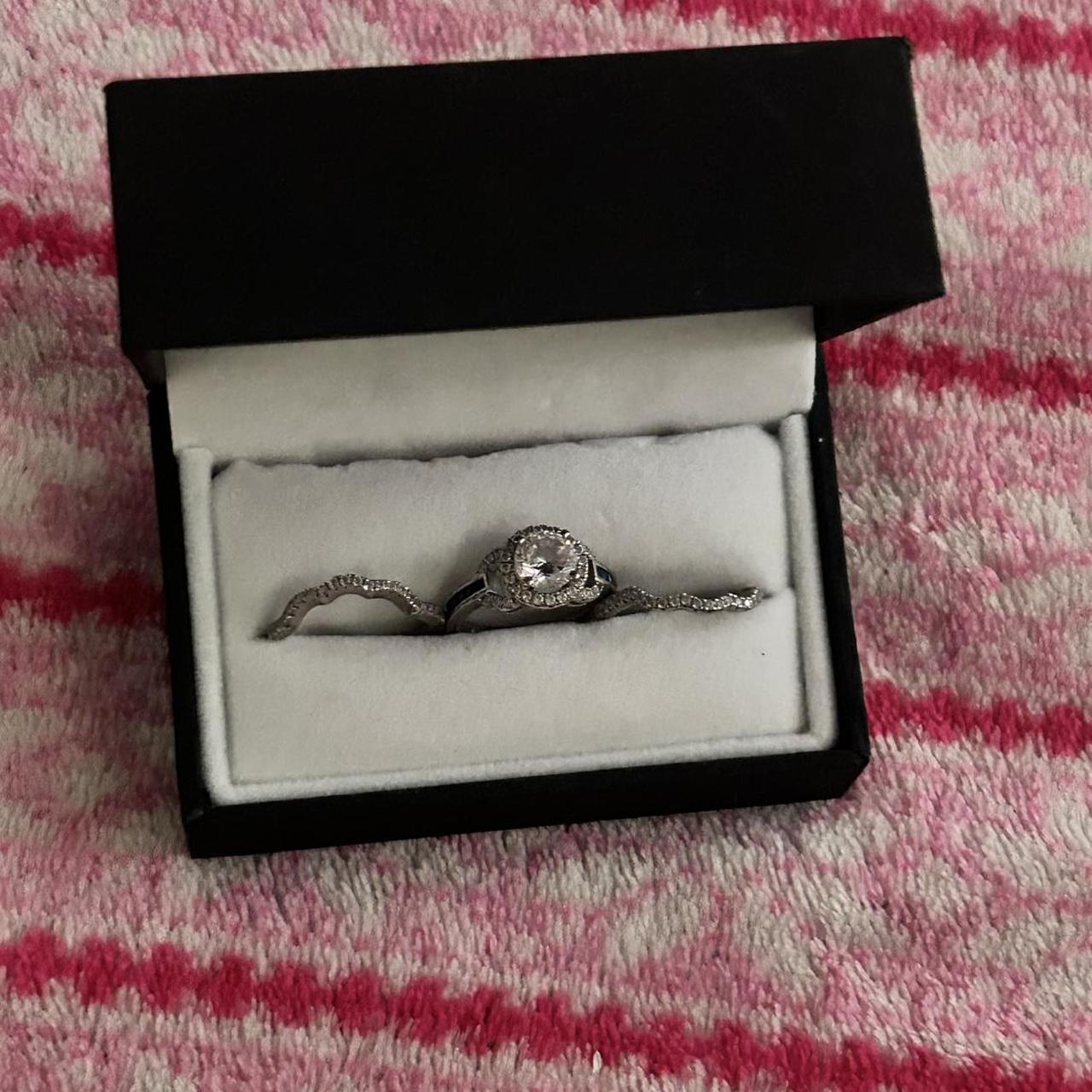 Women's Ring - Silver – 3 silver stackable ring s… - image 6