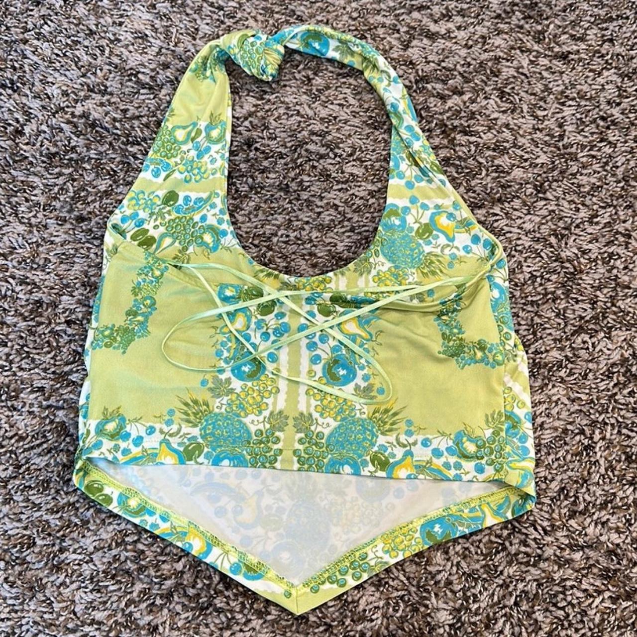 UO triangle halter crop top!! brand new without... - Depop