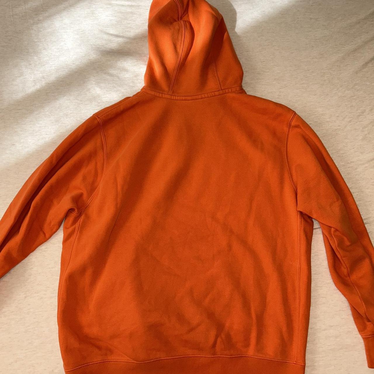 mens orange nike hoodie