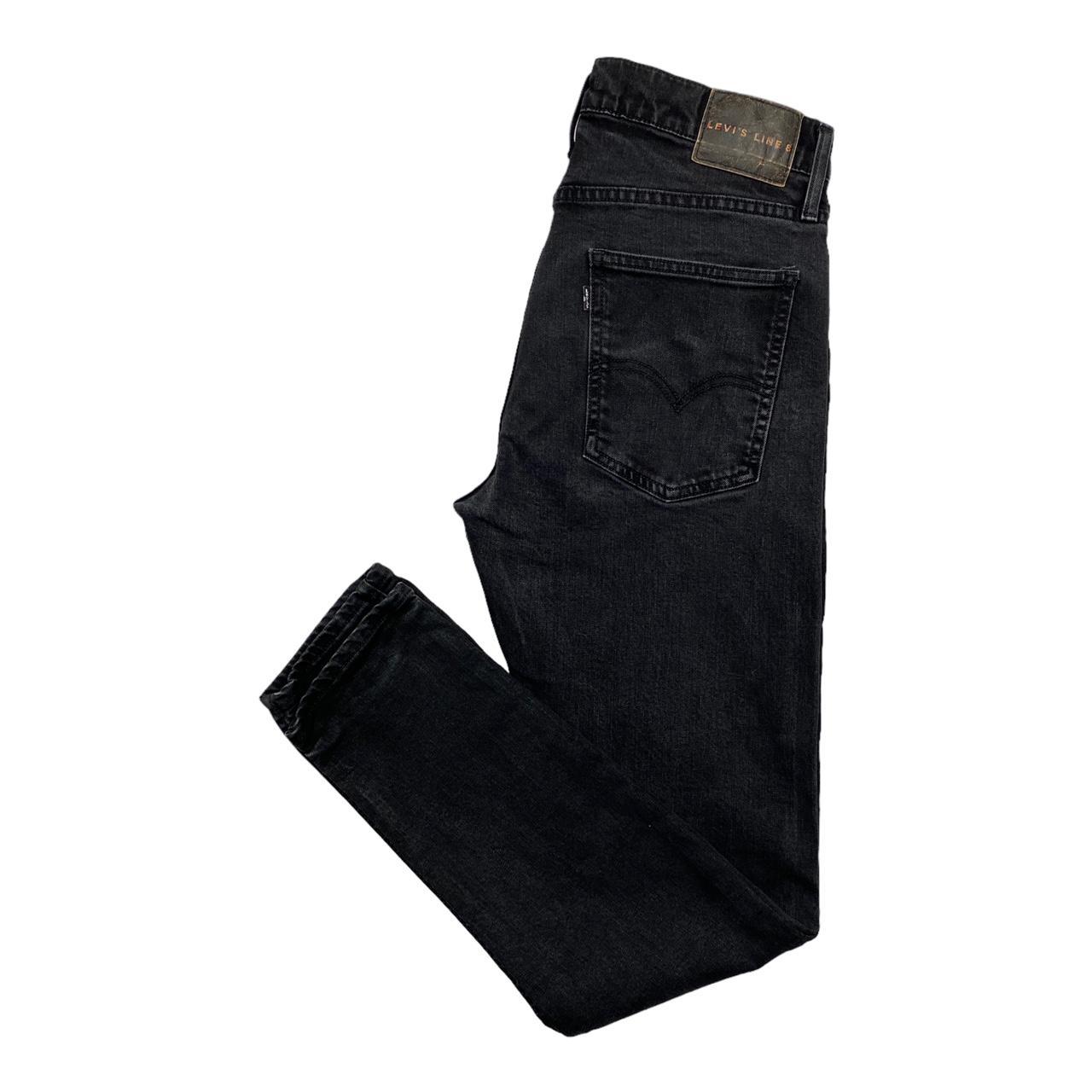 Levis line 8 outlet skinny black