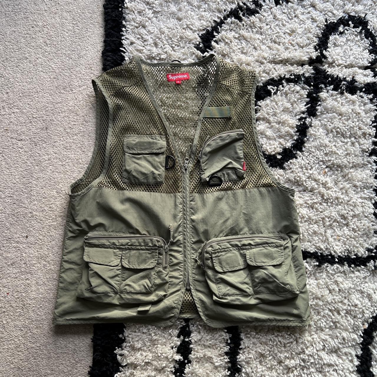 SUPREME X THE NORTH FACE Cargo Vest - Antique Bronze... - Depop