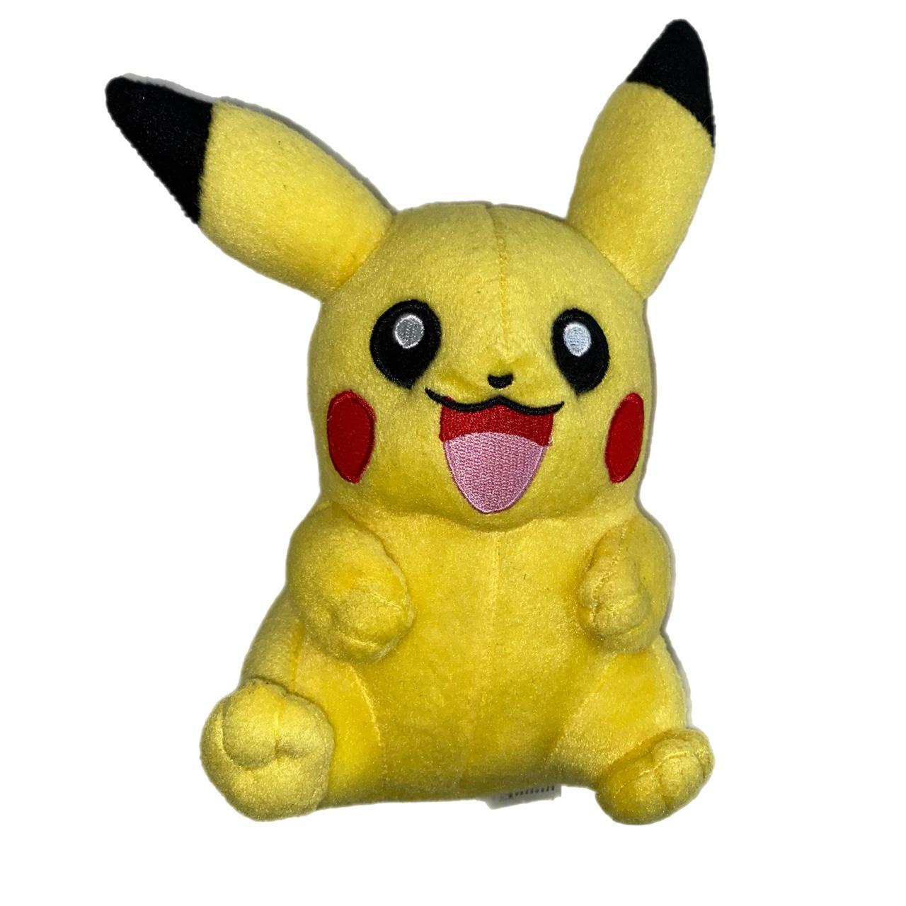 Tomy 2016 yellow Pikachu Pokemon soft toy plush... - Depop