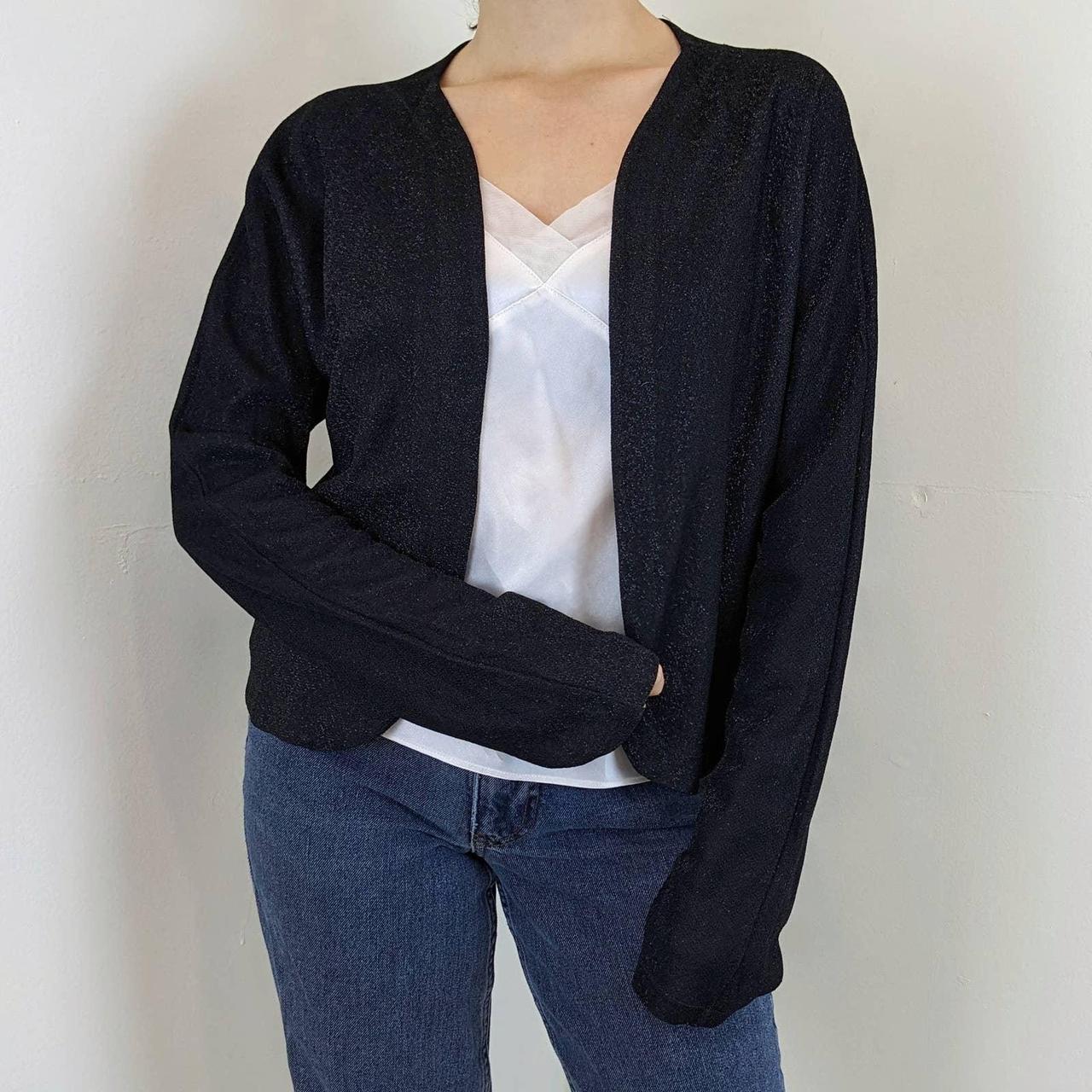 Sparkly hot sale navy cardigan