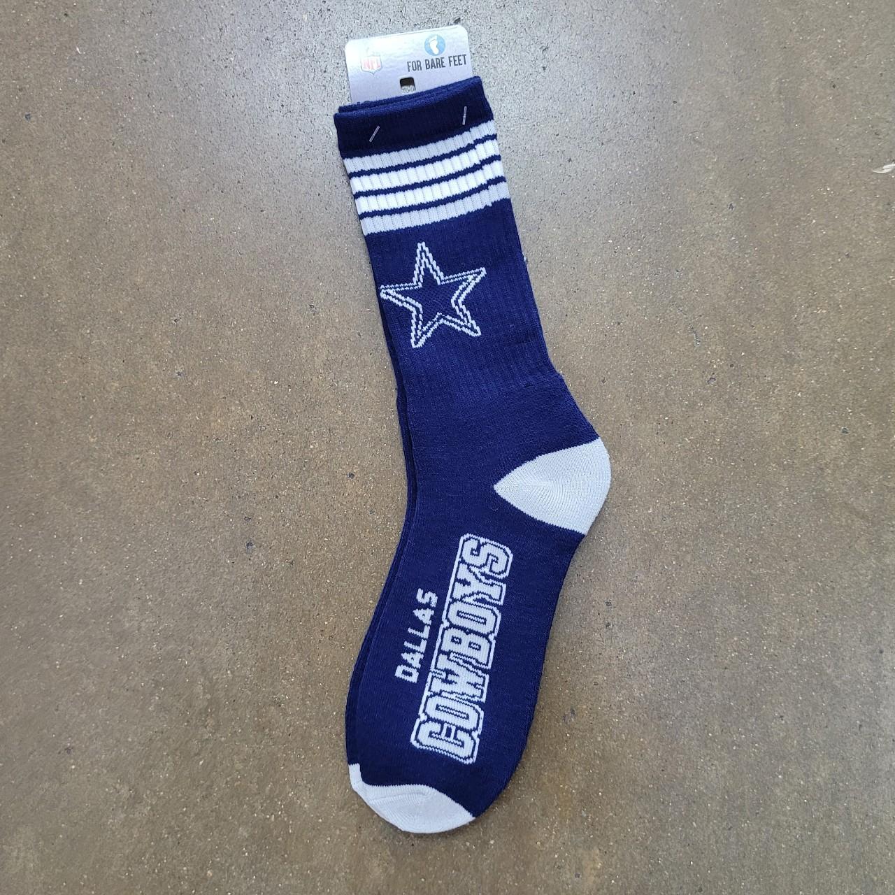 Dallas Cowboys - 4 Stripe Deuce Socks