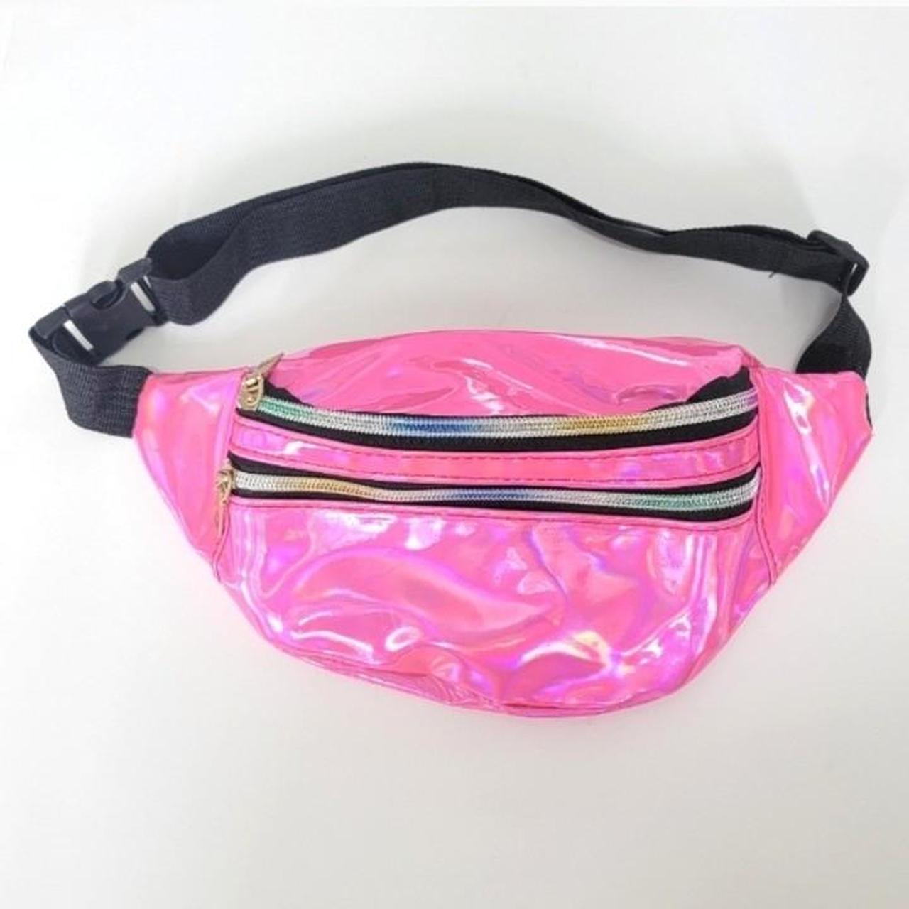 Pink holographic fanny cheap pack