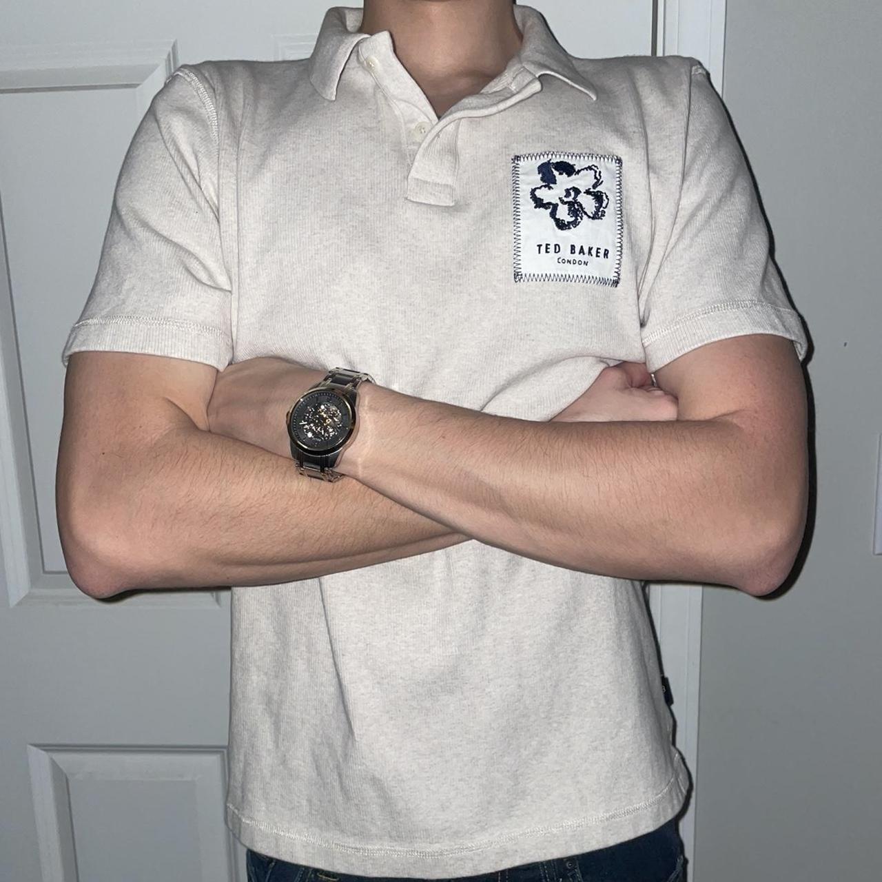 Ted Baker Men's Cream Polo-shirts
