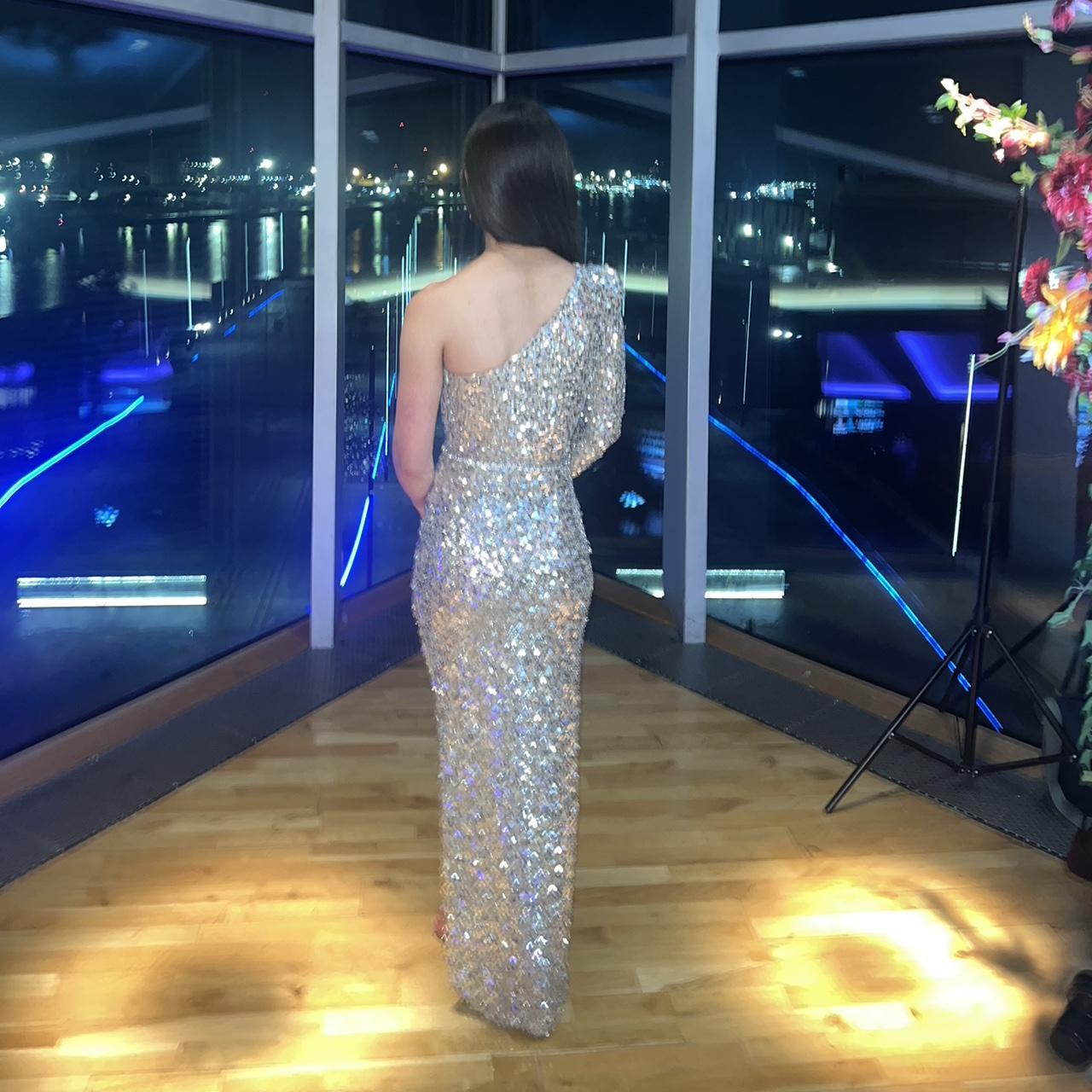 ✨✨Nadine Merabi Adriana Metallic Sequin Depop