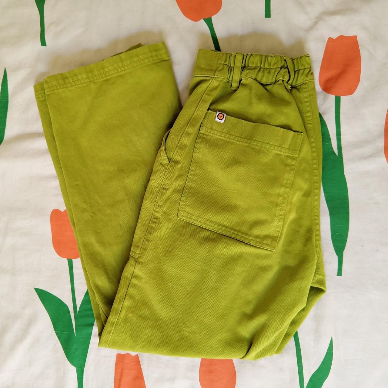 🍏 big bud press gross green work pants. regular... Depop