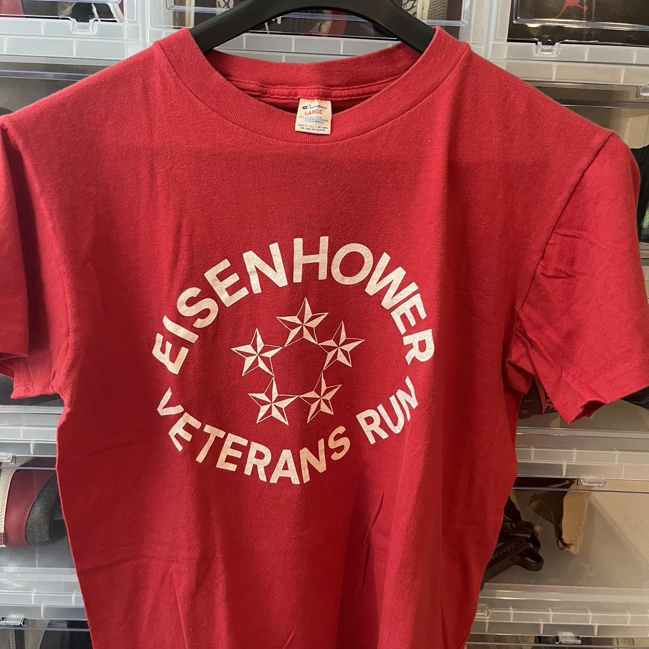 70’s Eisenhower Veterans Run tee Depop