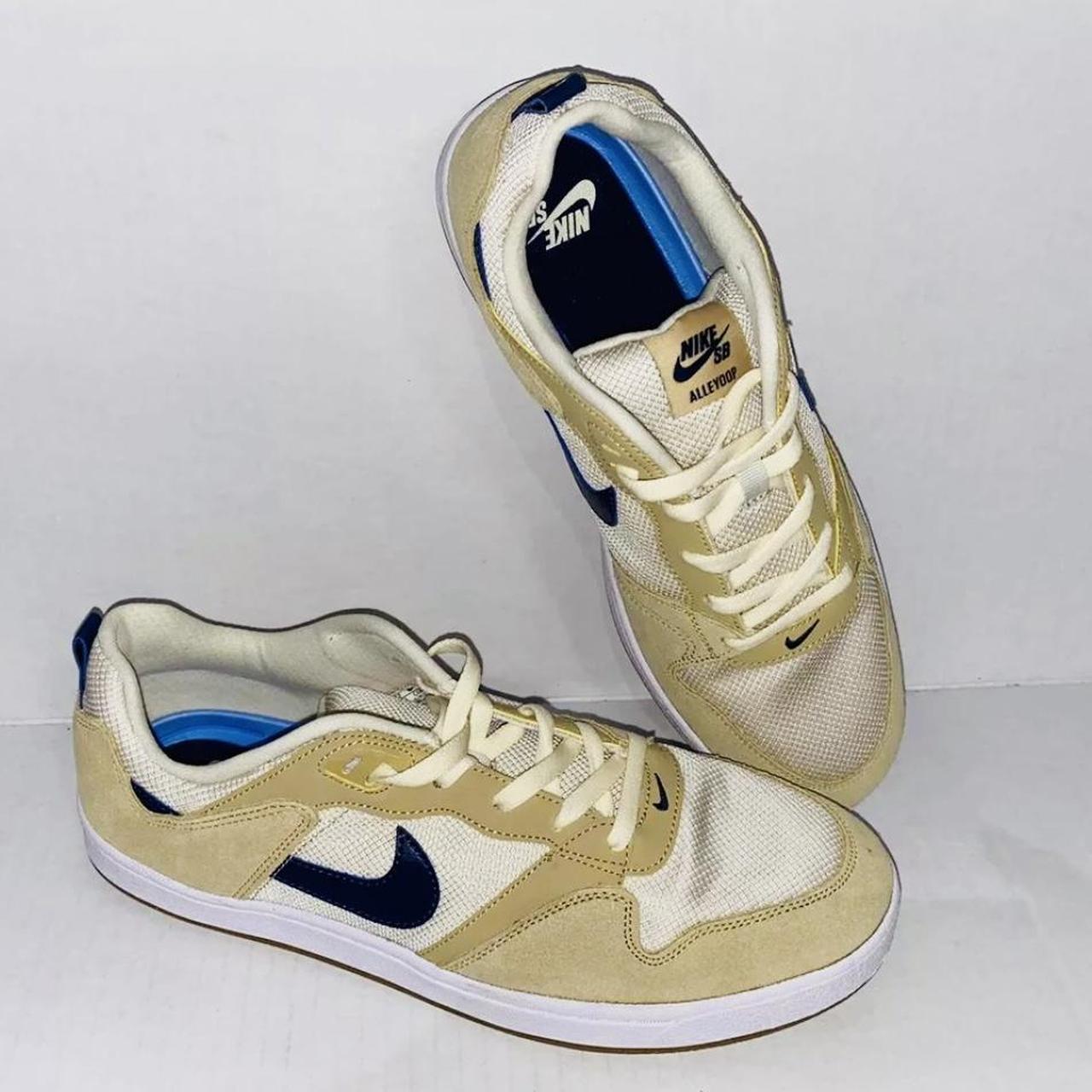 Nike SB Alley Oop Club Gold/Midnight Navy Depop