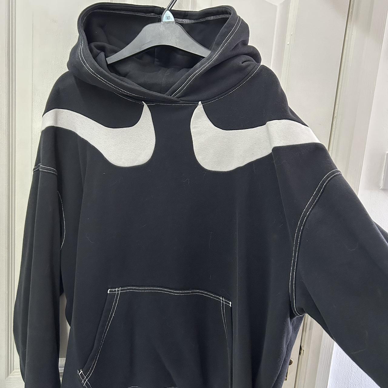 womens black nike oversized hoodie